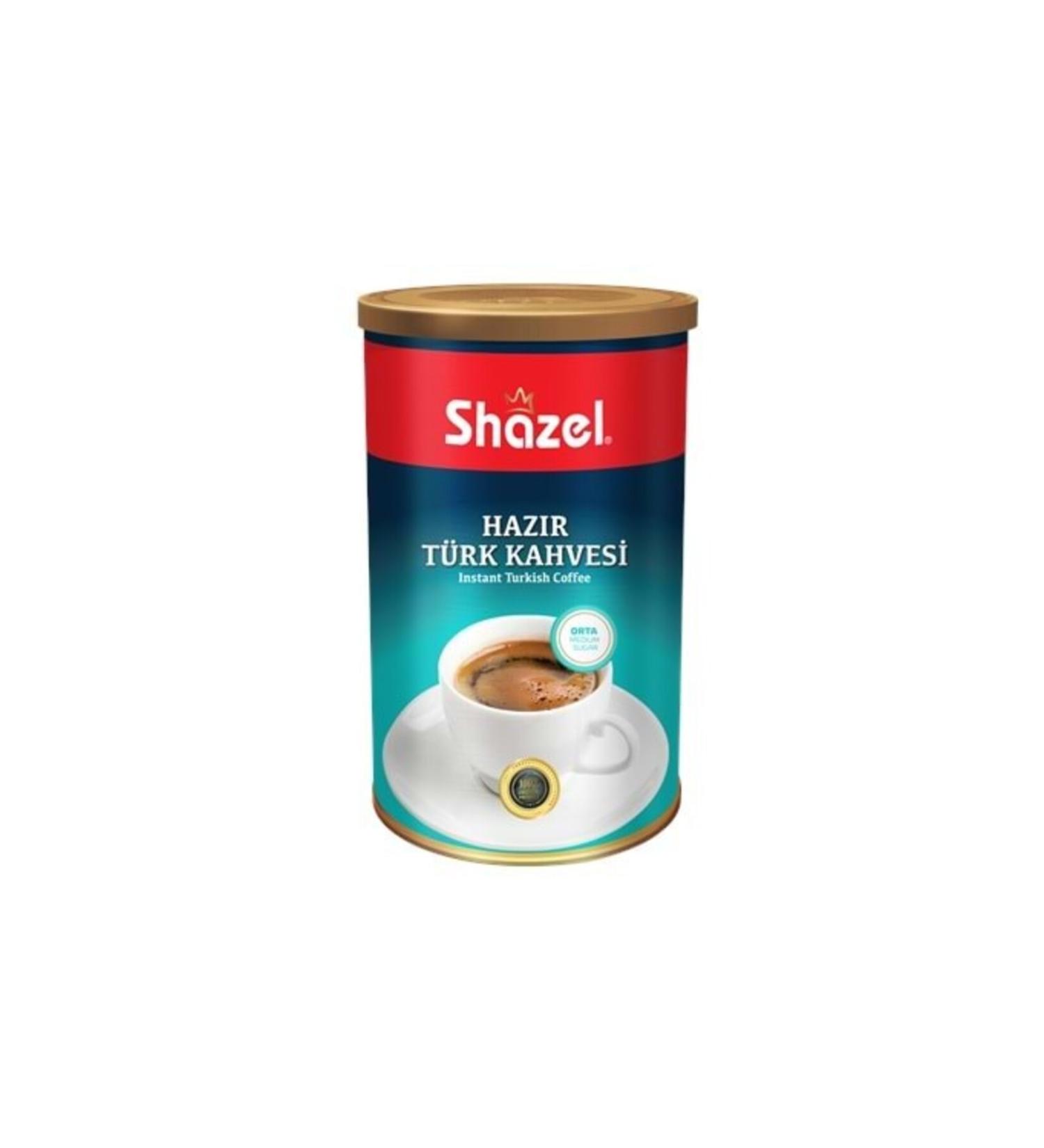 Shazel Instant Turkish Coffee - Medium / 250gr X 2 Boxes