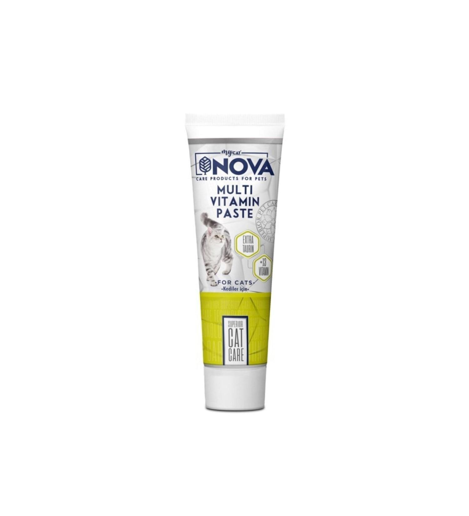 Nova Multivitamin Paste for Cats 100gr