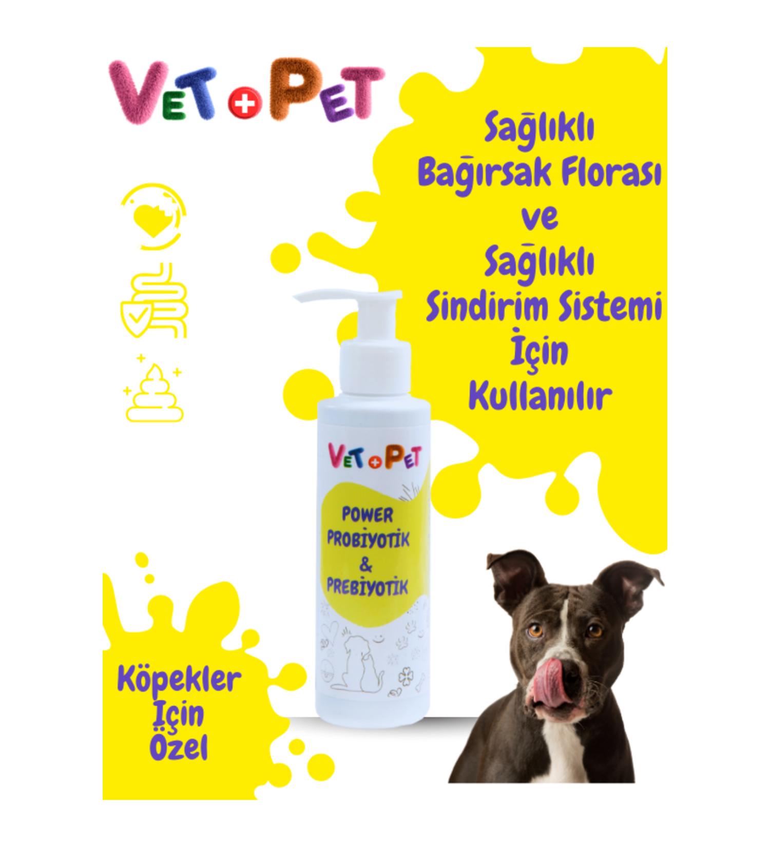 VetPetGrossMarket Power Probiotic and Prebiotic Food Supplement for Dogs