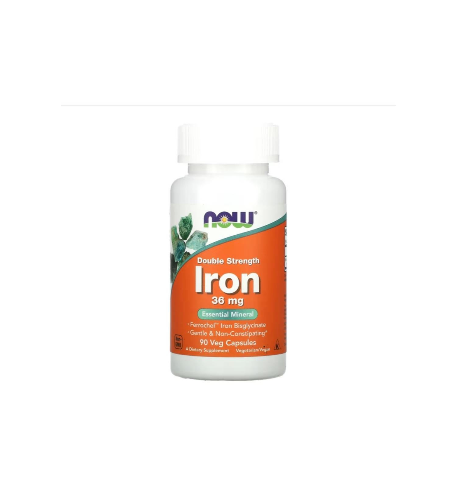 Now Foods Iron 36 mg 90 Veg Capsules usa vers.2434
