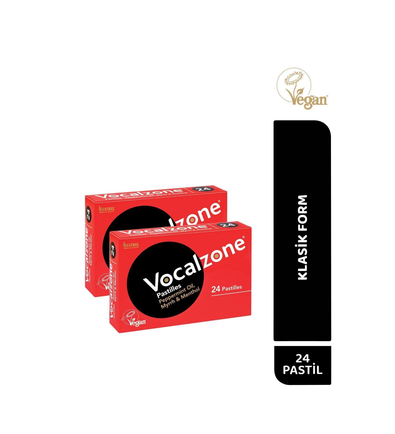 Vocalzone Classic 24 Lozenges 2 Pack