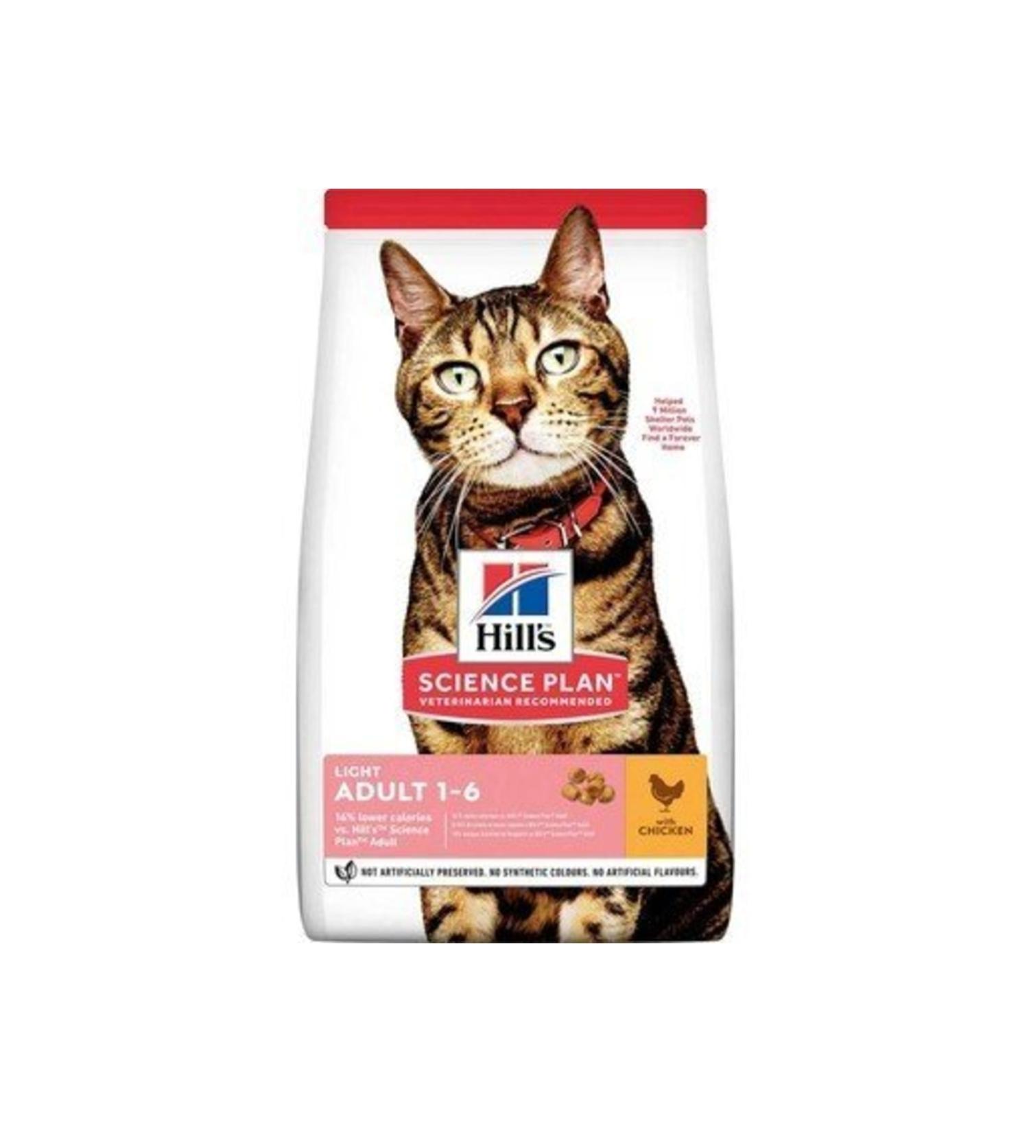 Hill's Light Adult Cat Chicken 3 Kg