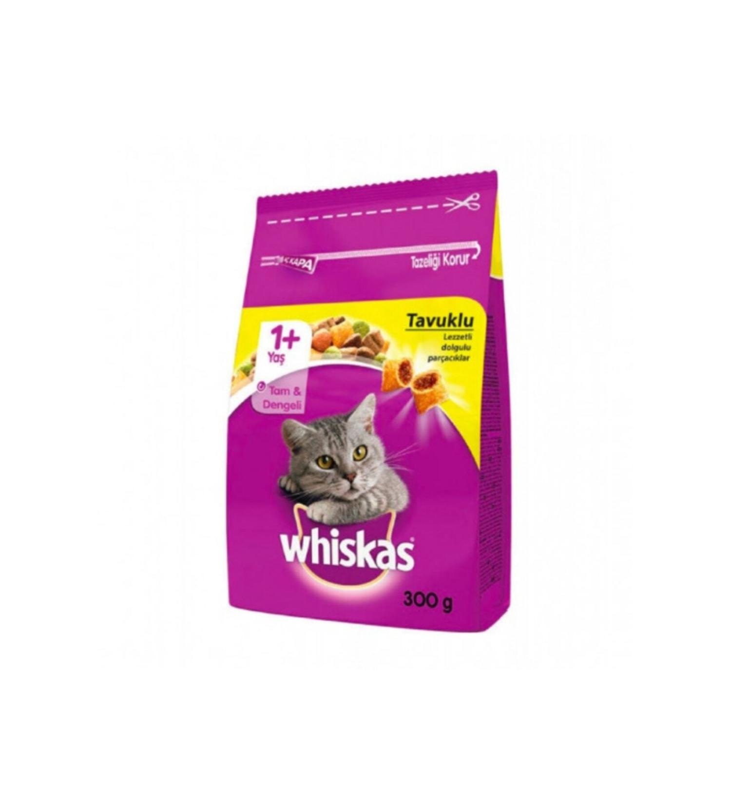 Whiskas Chicken Dry Cat Food 300 Gr
