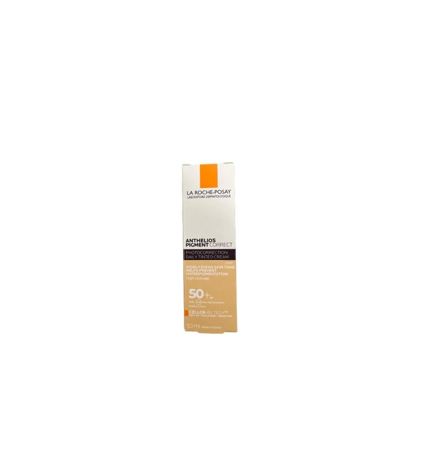 La Roche Posay Anthelios Pigment Correct Tinted Sunscreen Spf50 50ml Light