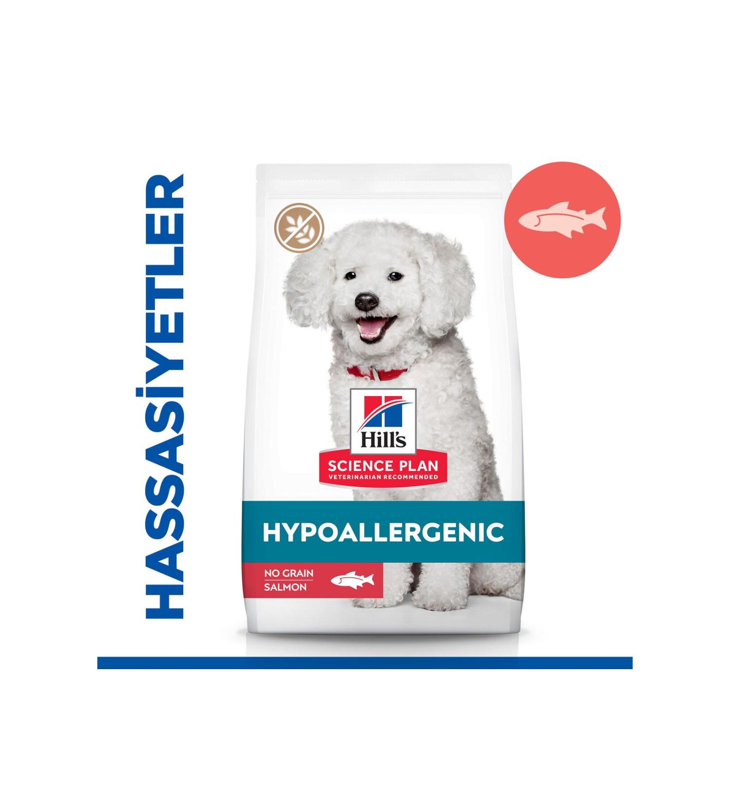 Hill's SCIENCE PLAN Hypoallergenic Salmon Small and Mini Breed Adult Dog Food 1.5kg - Buy Online on GoSupps.com