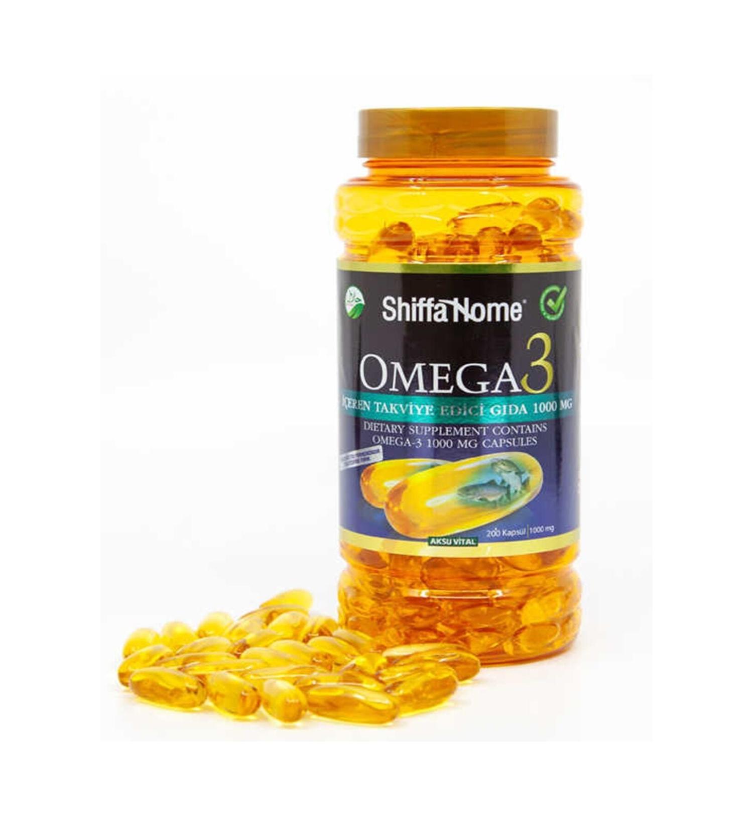Shiffa Home Omega-3 1000 Mg 200 Softgel