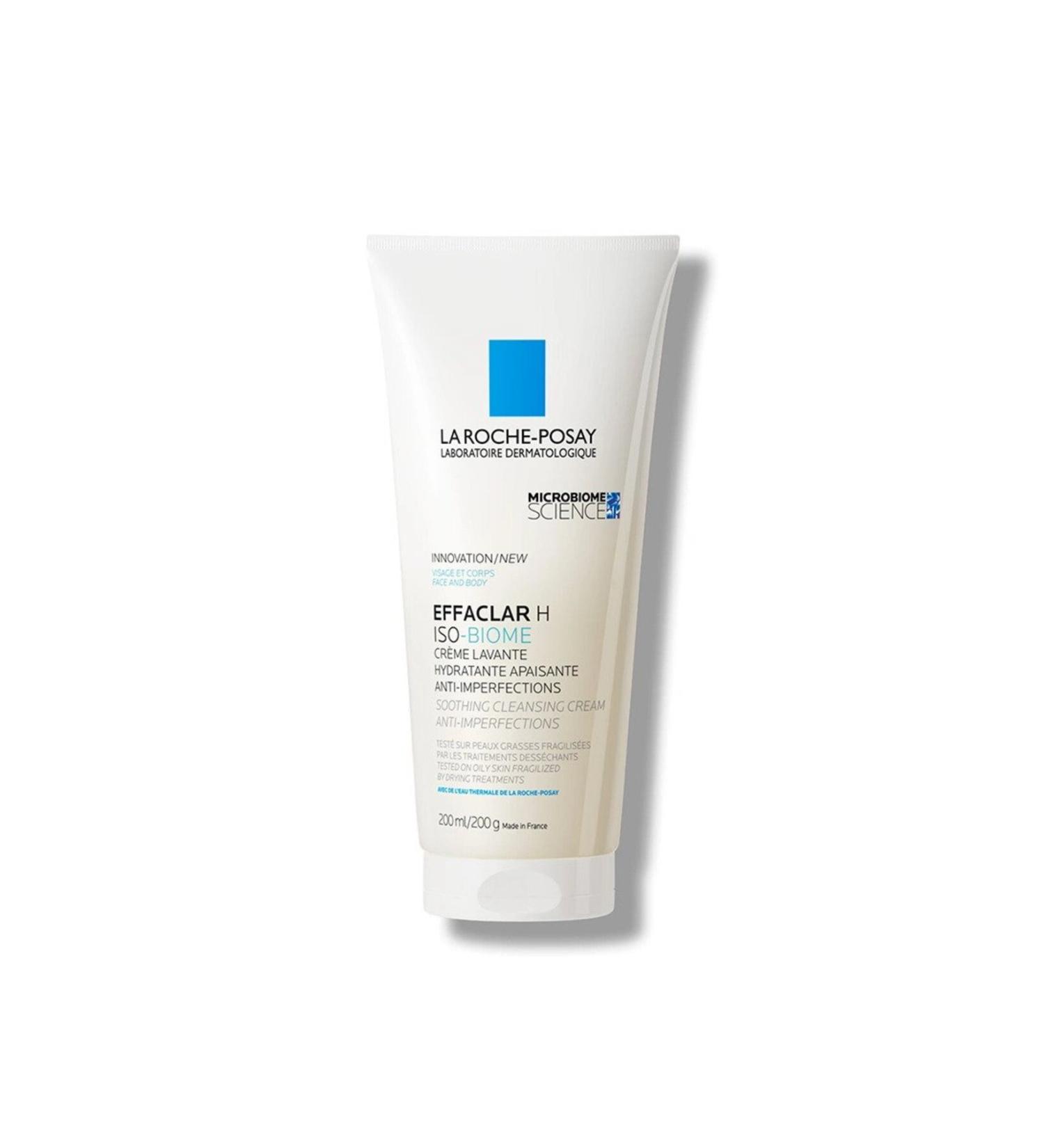 La Roche Posay Effaclar H Isobiome Lavender - Prebiotic cleansing cream for oily and irregular skin 200ml