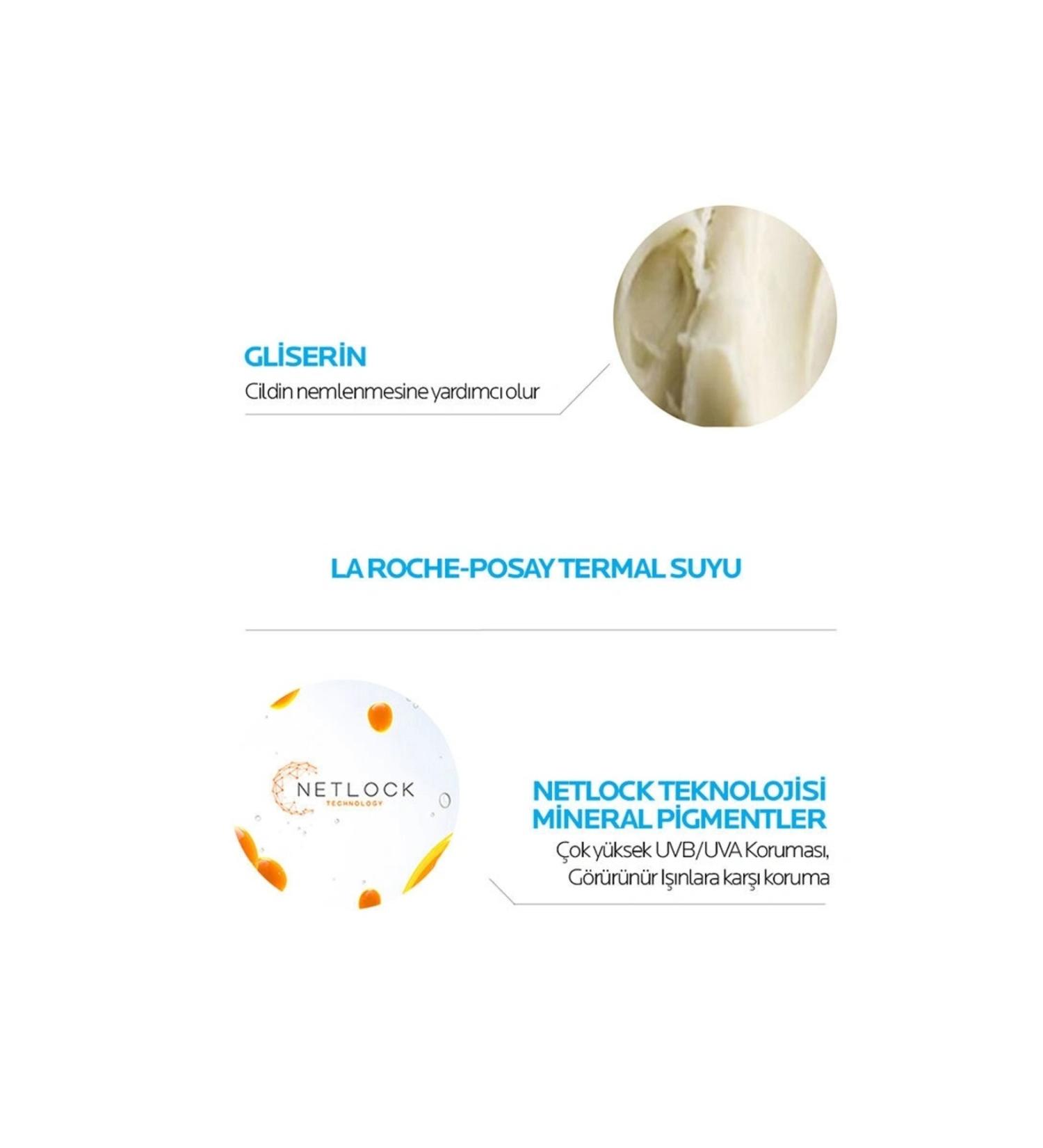 La Roche Posay Glycerin Moisturizing Non-Greasy Non-Stickly Tinted Sun Cream Passi.4502