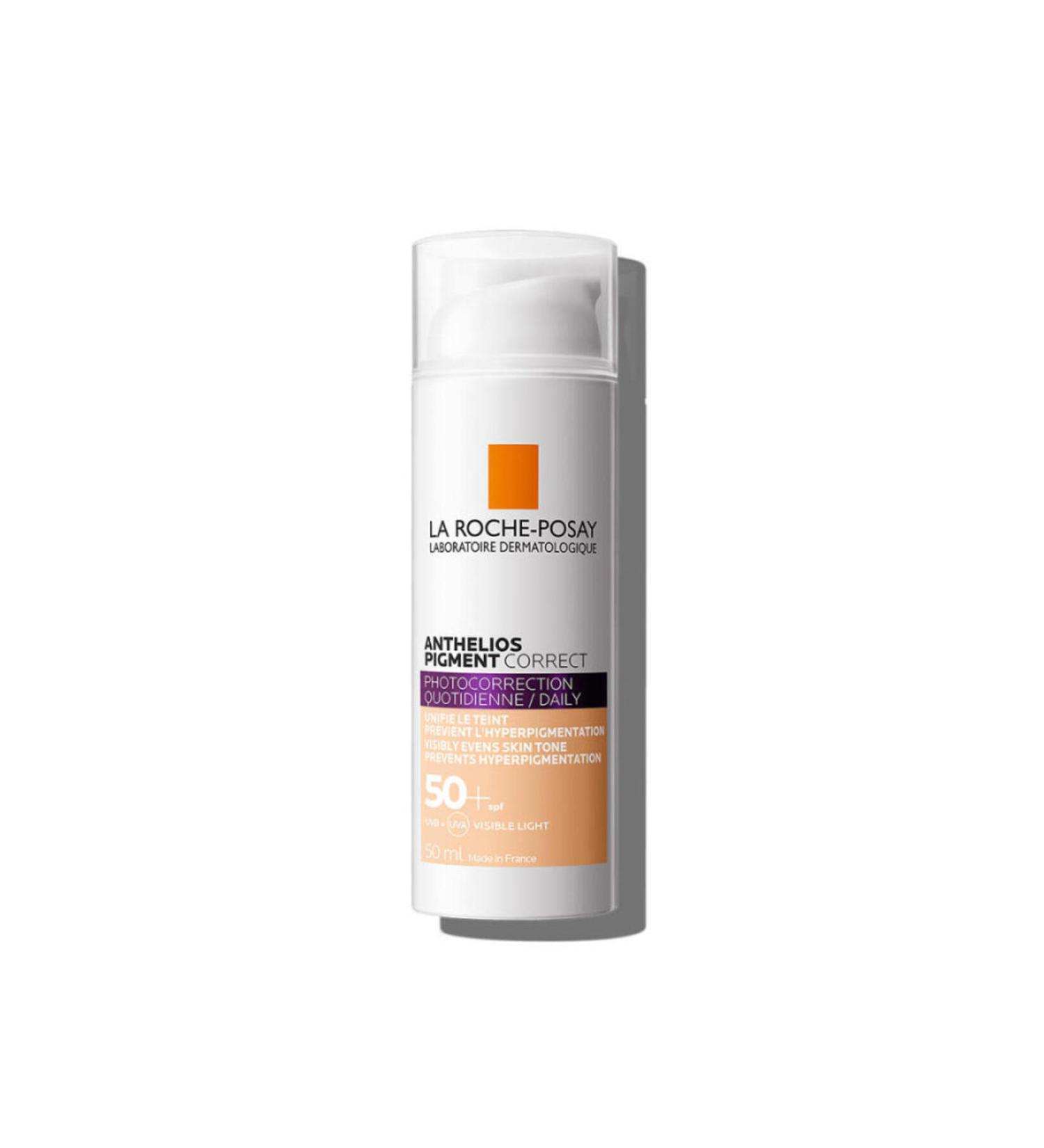 La Roche Posay SPF 50+ Tinted Sun Cream Light 50ml Anthelios Pigment Correct