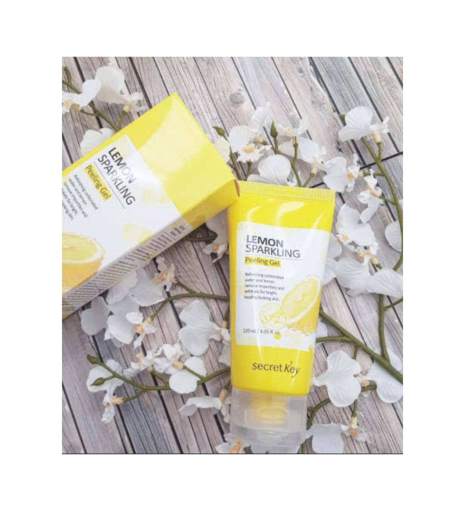 Secret Key Lemon Sparkling Peeling Gel (120 ml) - Buy Online on GoSupps.com