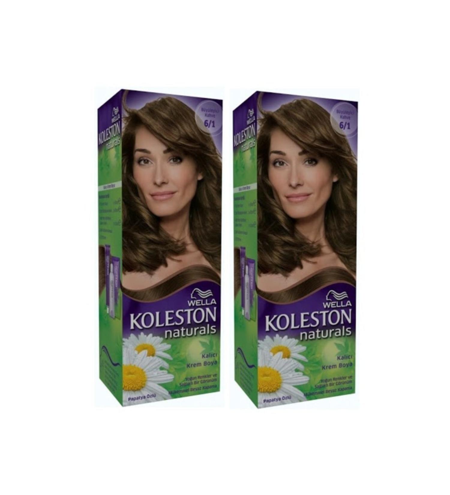 Wella Naturals 6/1 Glamorous Coffee (duo)