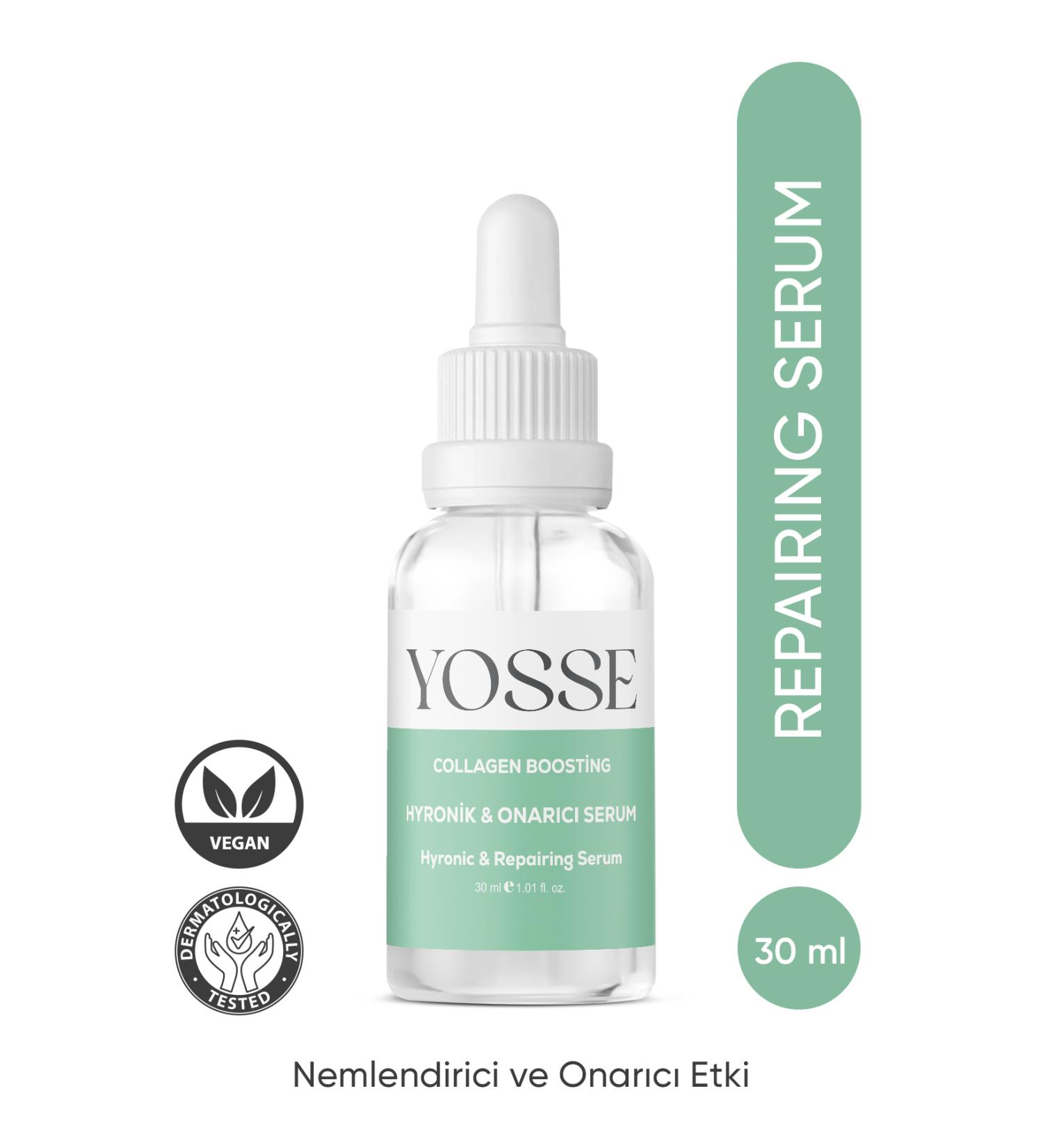 YOSSE Repair and Moisturizing Power 8D Hyaluronic Acid Panthenol and Niacinamide Effective Serum - Buy Online on GoSupps.com
