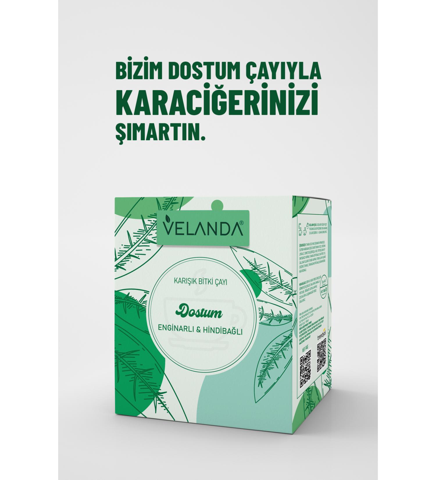 VELANDA My Friend Artichoke- Chicory Camel Thistle Mixed Herbal Tea - Buy Online on GoSupps.com
