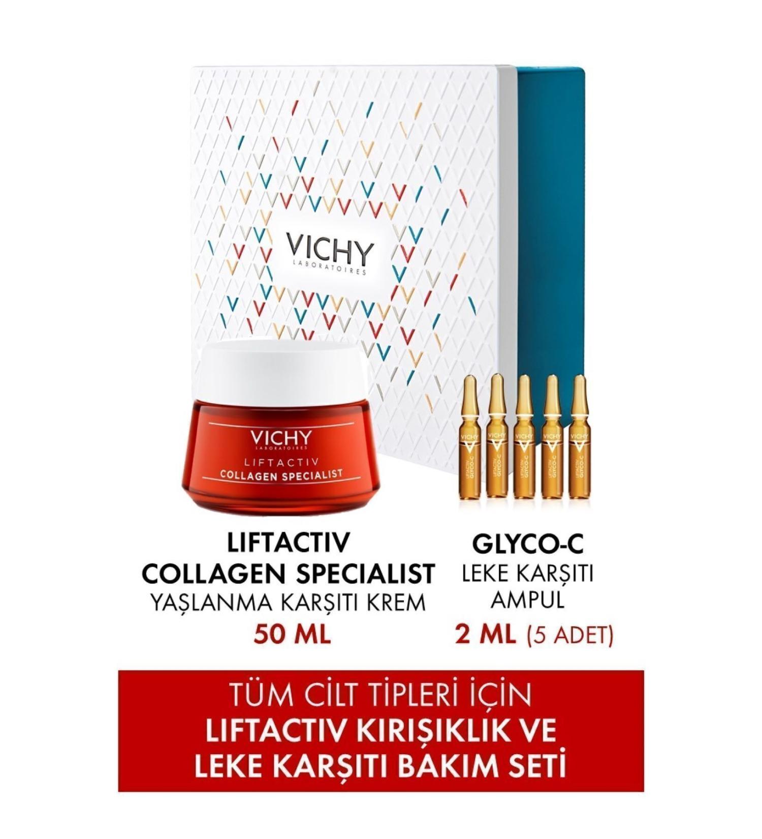 Vichy Liftactiv Anti-Wrinkle and Anti-Spot Care Set - Buy Online on GoSupps.com