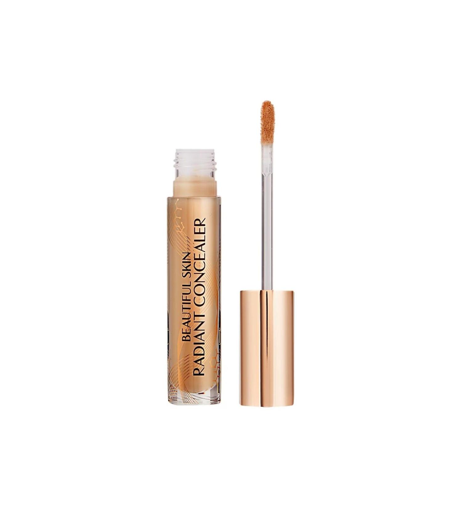Charlotte Tilbury Beautiful Skin Radiant Concealer - 16 Hour Long-Lasting Eye and Face Brightening Lifting Concealer 7.2 gr