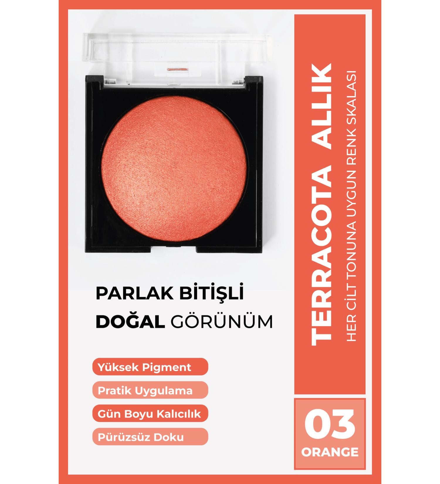 Cocosh She Terracotta Blush 10 Gr 03 Orange Easy Distribution Non-Clumping Fine-Smooth Texture Vivid Look - Buy Online on GoSupps.com