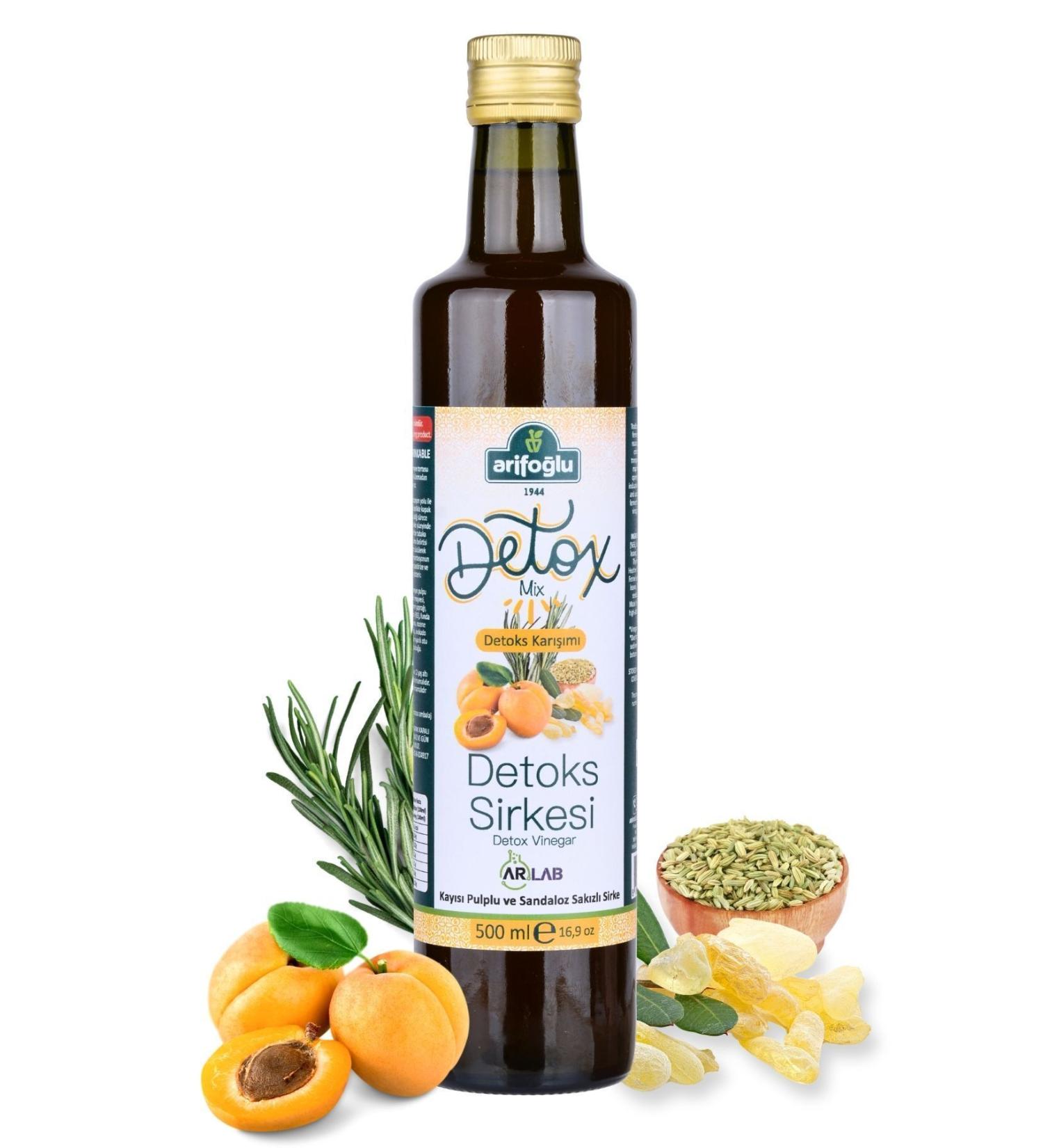 Arifo lu Detox Vinegar Apricot Pulp and Sandalwood Gum Vinegar 500ml DRINKING. Detox Vinegar