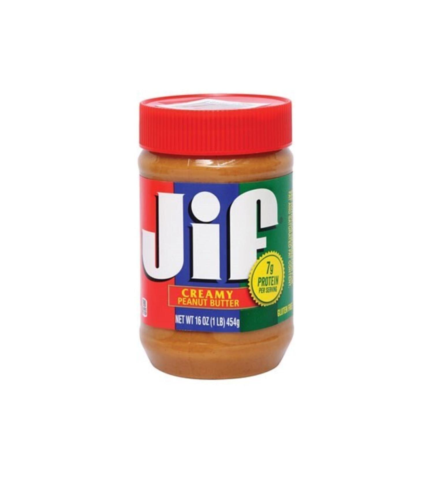 Jif Gluten Free Creamy Peanut Butter Gluten Free Creamy Peanut Butter 454 gr - Buy Online on GoSupps.com