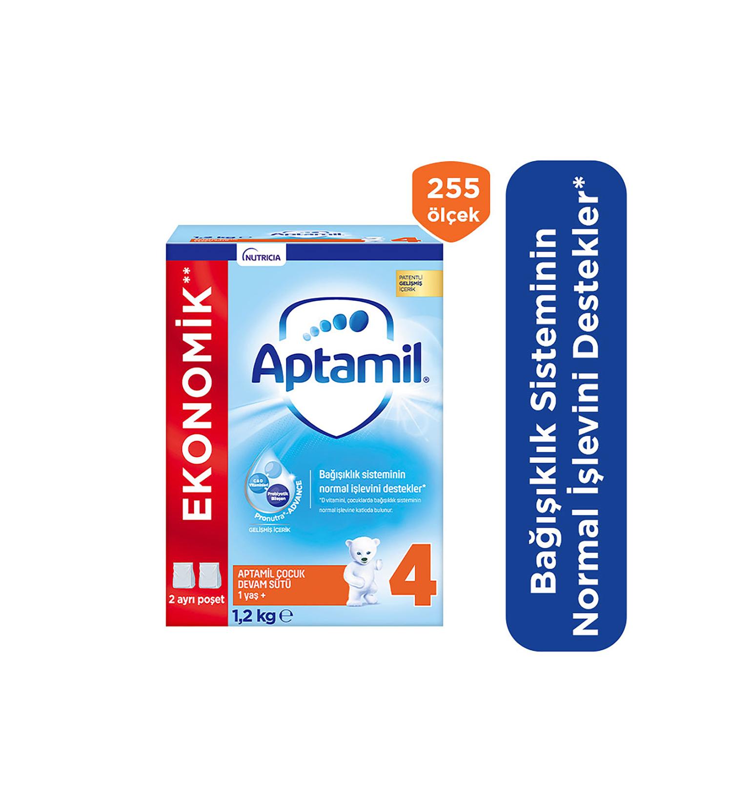 Aptamil 4 Child Follow-On Milk 1200 G 1 Year Old - Buy Online on GoSupps.com