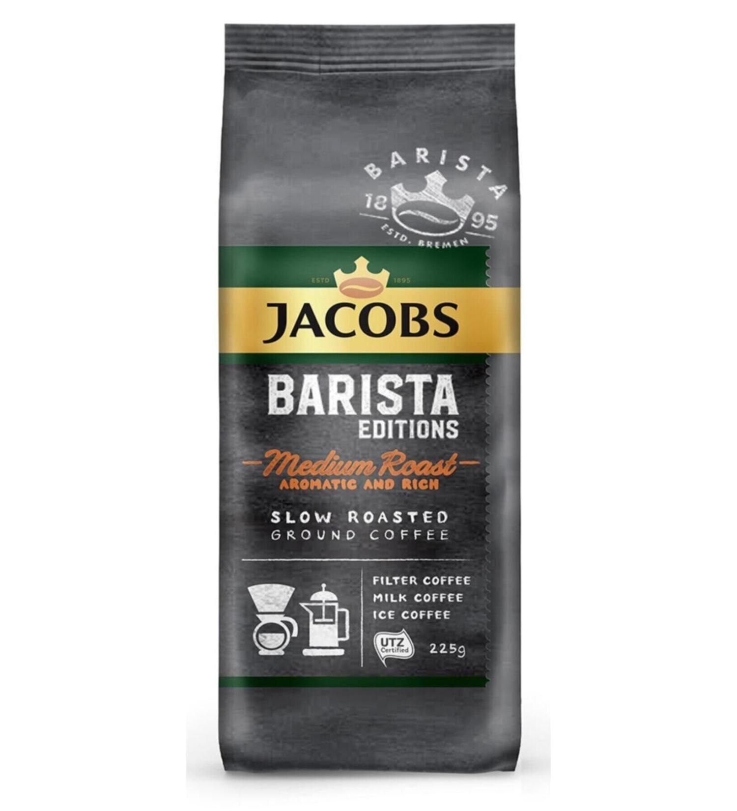 Jacobs Barista Editions Filter Coffee Medium Roast 225 gr - Rich and Aromatic - Buy Online on GoSupps.com