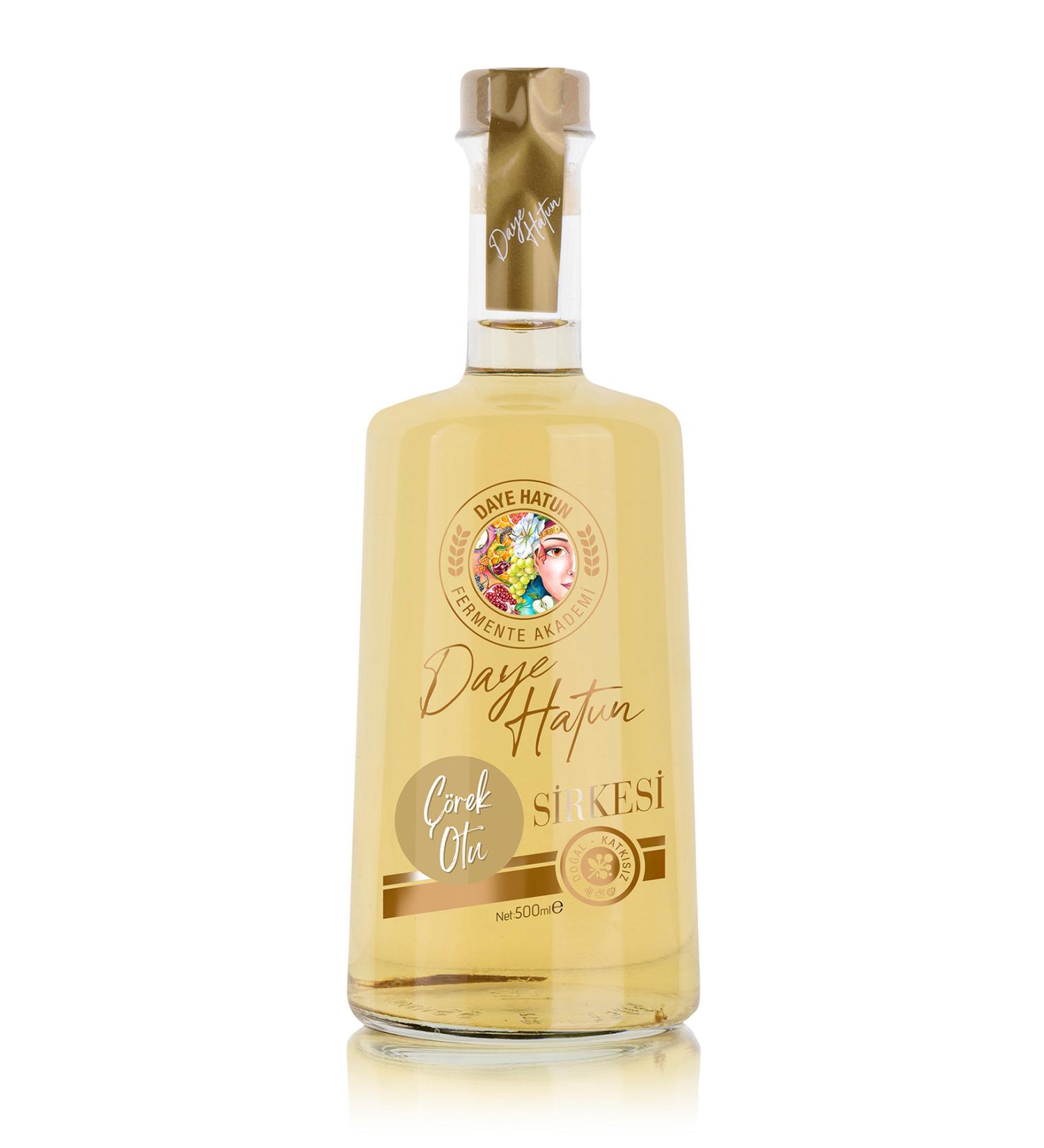 DAYE HATUN Black Cumin Vinegar / Black Cumin Vinegar (natural Fermented Live Vinegar / Nat. Ferm. / 500 Ml) - Buy Online on GoSupps.com