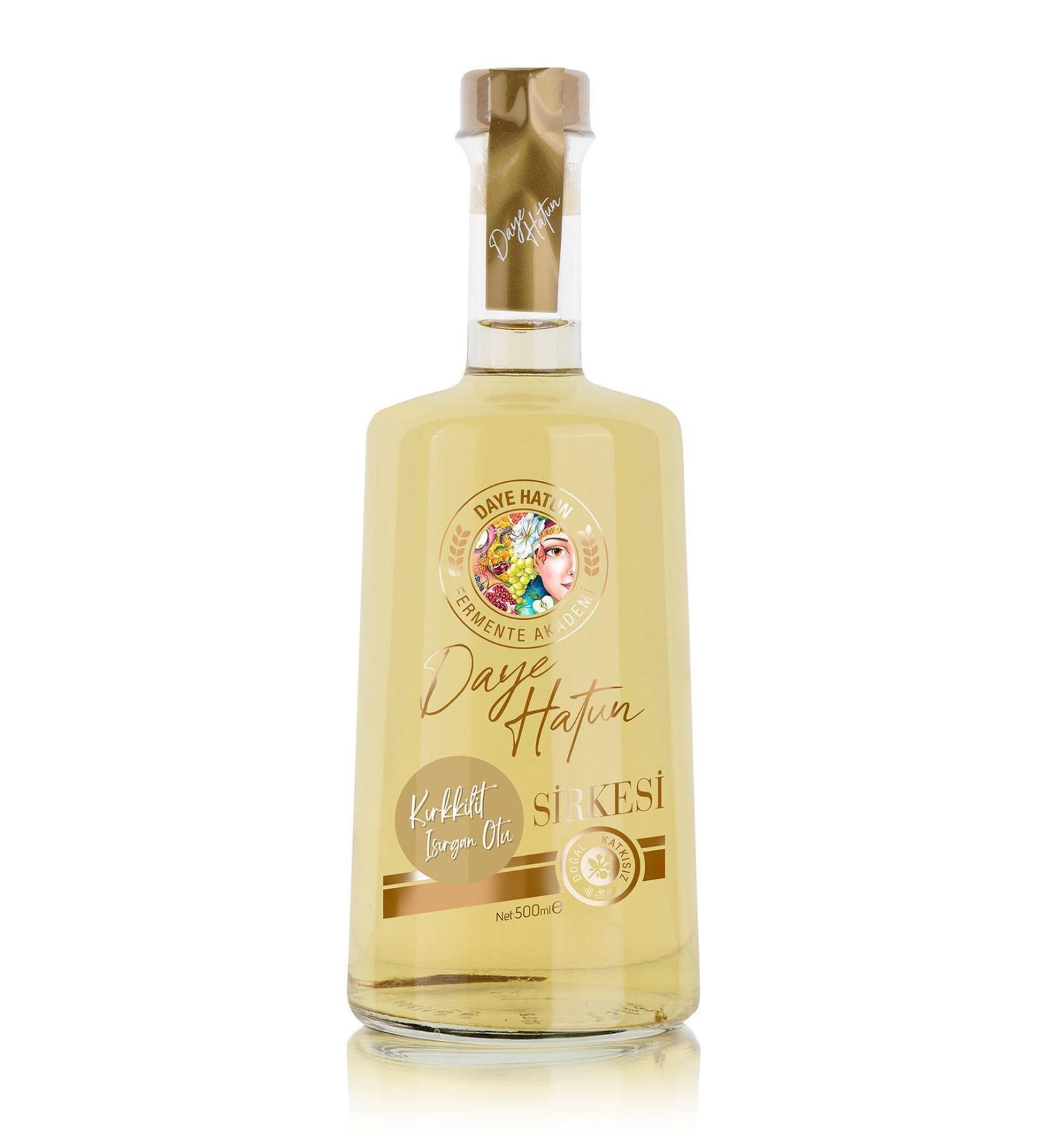 DAYE HATUN Horsetail & Nettle Vinegar (natural Fermented Live Vinegar/500 Ml) - Buy Online on GoSupps.com