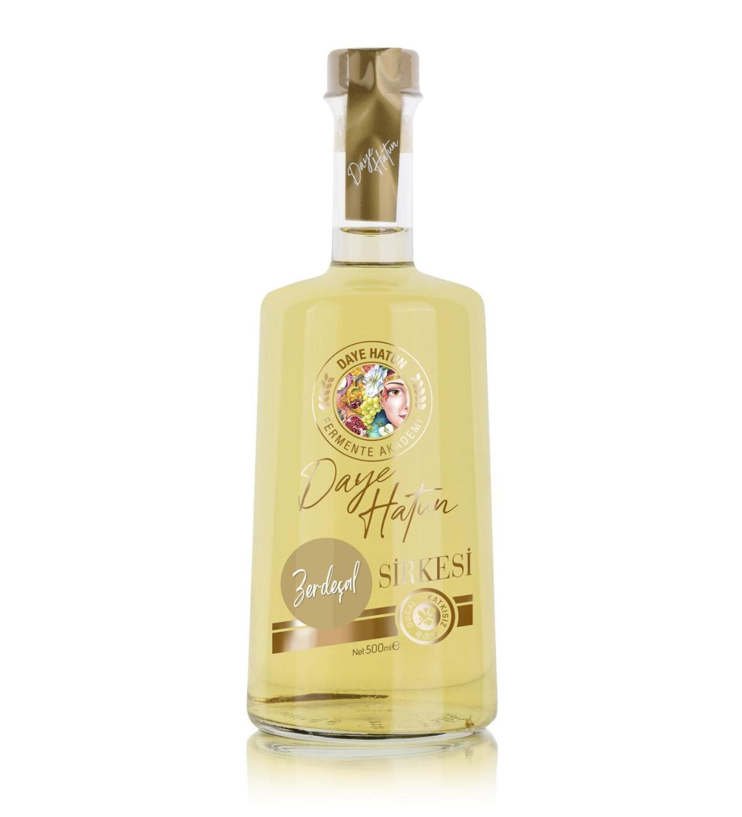 DAYE HATUN Turmeric Vinegar (Natural Fermented Live Vinegar / Nat. Ferm. / 500 Ml) - Buy Online on GoSupps.com