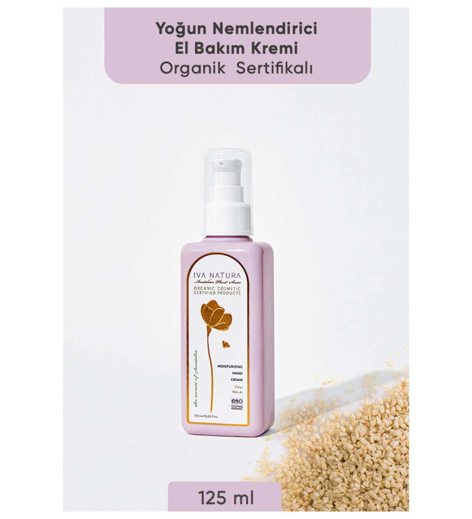 Iva Natura Moisturizing and Nourishing Hand Cream Orange Extract 125 ml - Buy Online on GoSupps.com