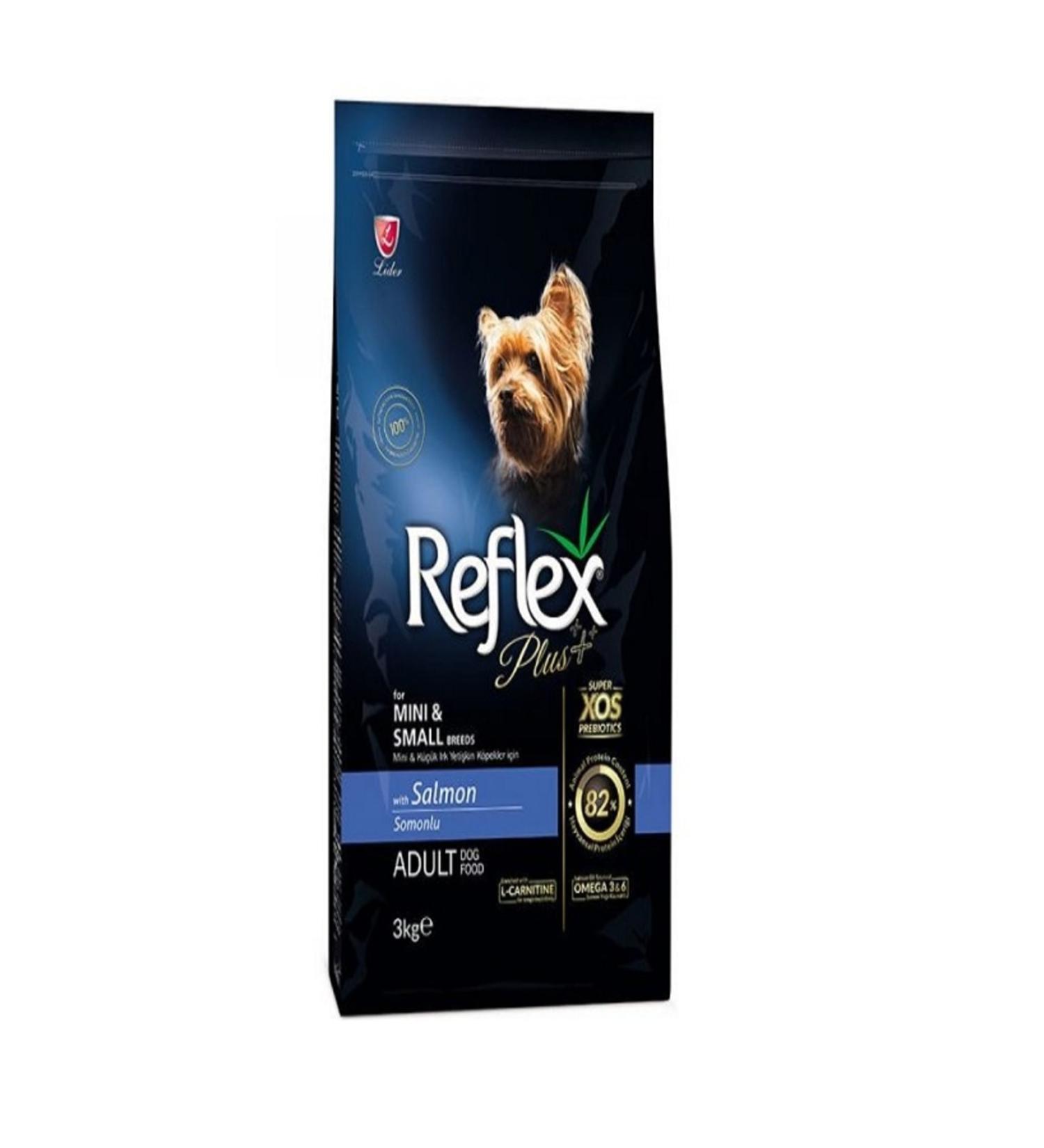 Reflex Plus Salmon Dog Food for Mini and Small Breed Adult Dogs 3 Kg