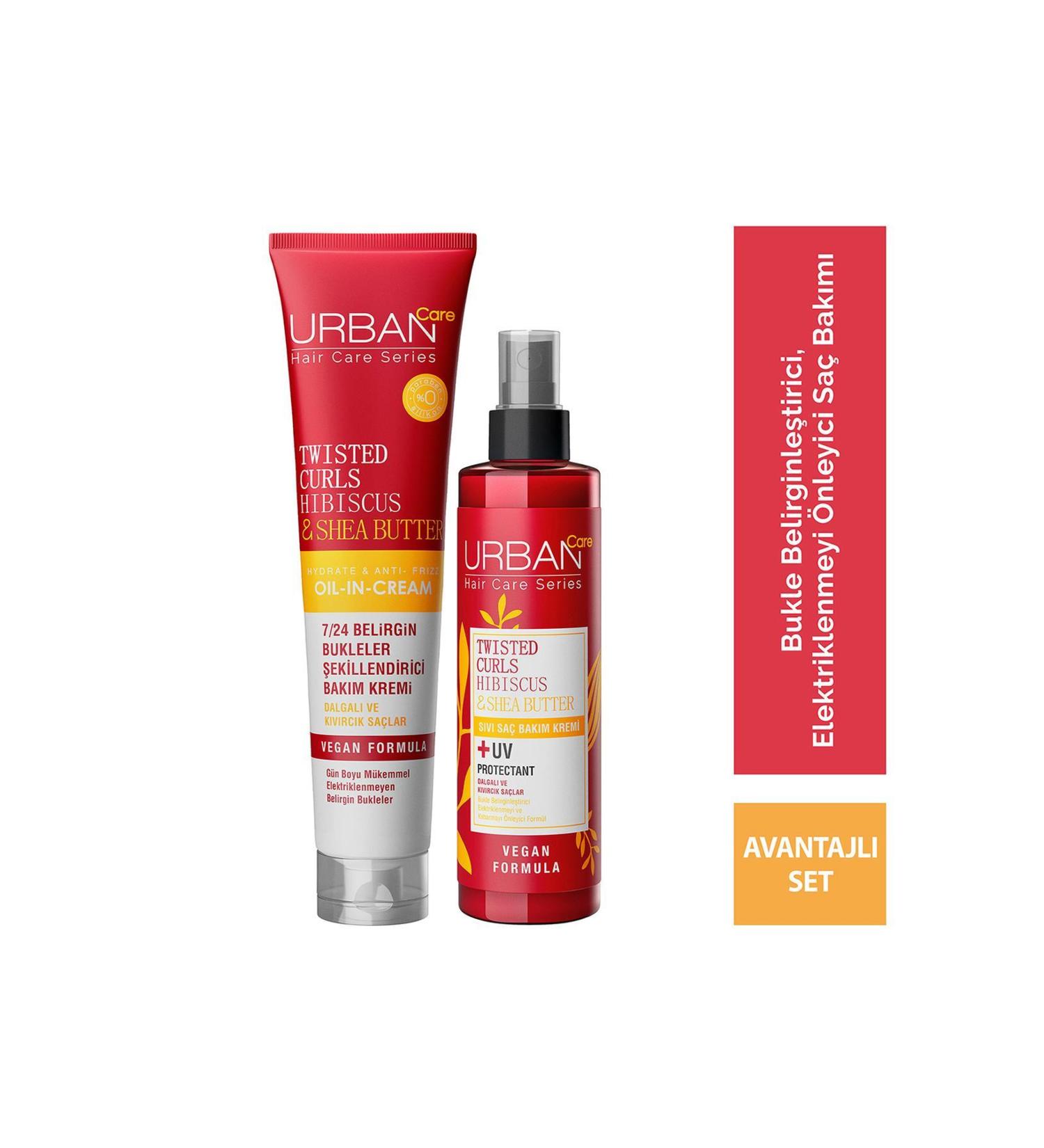 Urban Care Hyaluronic Acid and Collagen Leave-In Conditioner Spray + Hair Mask Set - Buy Online on GoSupps.com