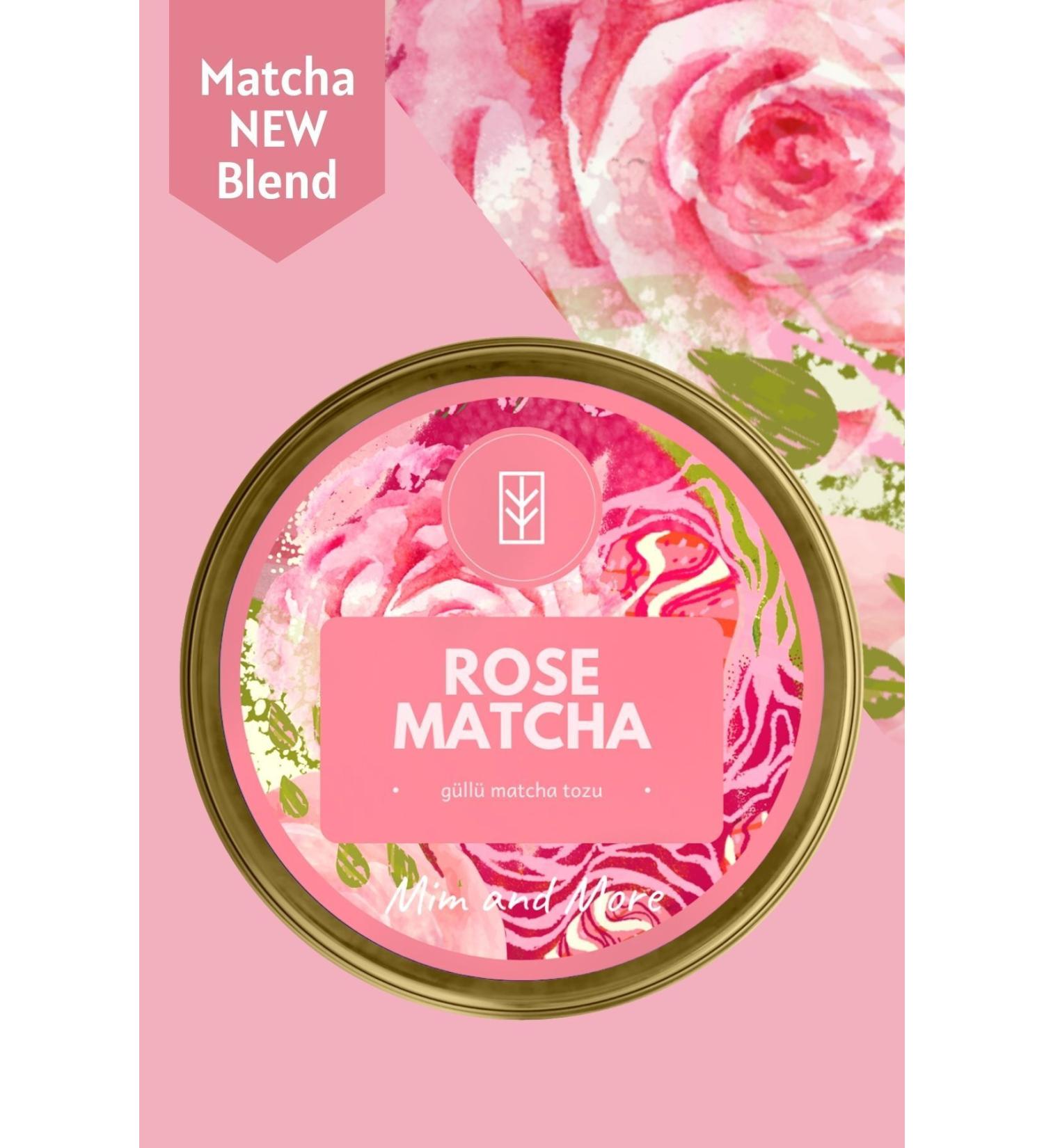 Mim and More Rose Matcha Rose Flavored Matcha 25 Gr - Buy Online on GoSupps.com