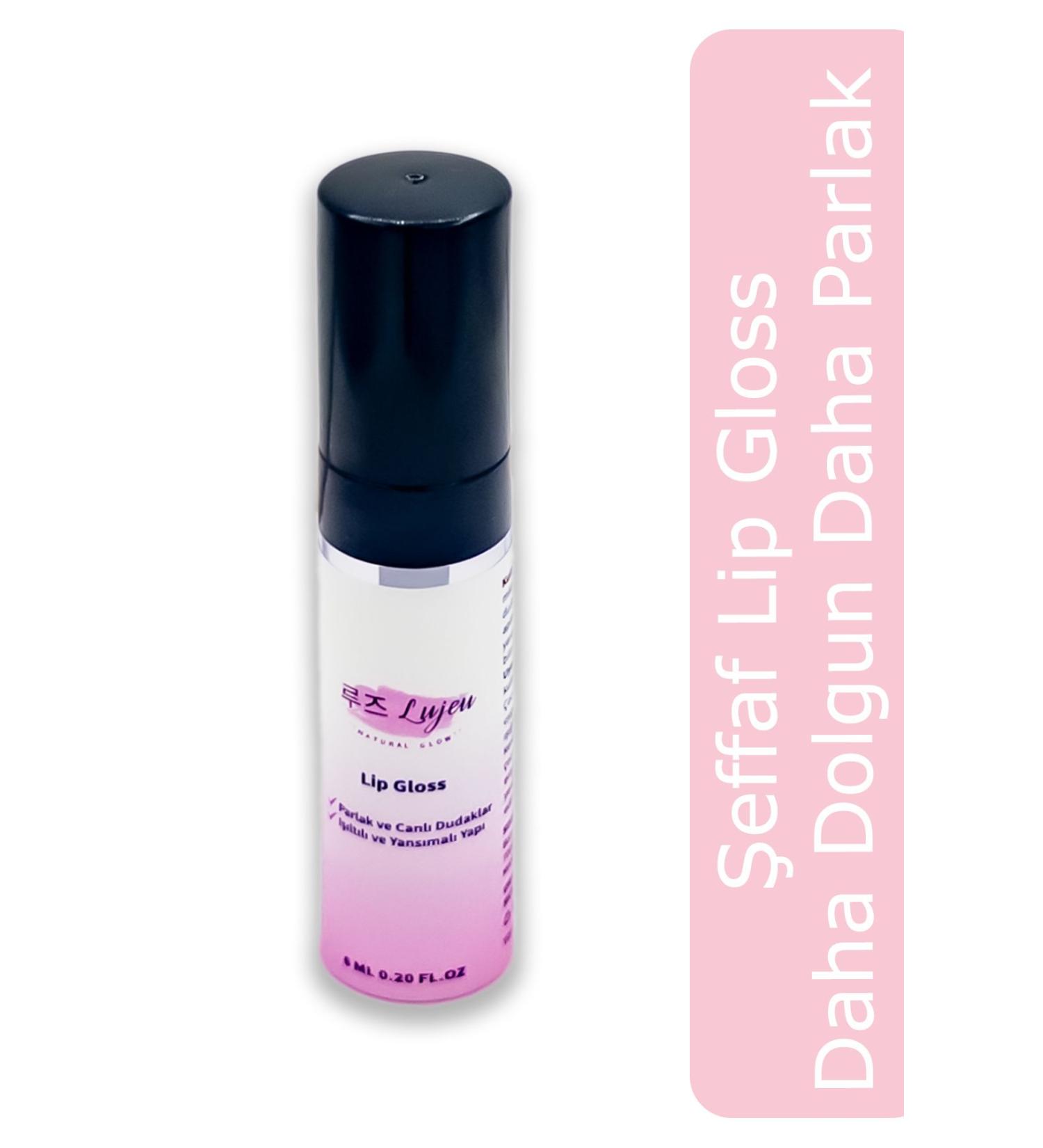 Lujeu Lip Gloss - Transparent Plumper Lip Gloss Moisturizer - Buy Online on GoSupps.com