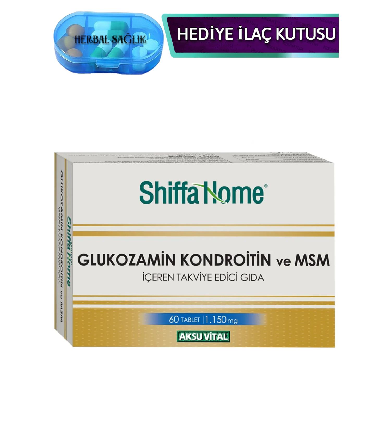 Shiffa Home Glucosamine - Chondroitin - Msm 60 Tablets