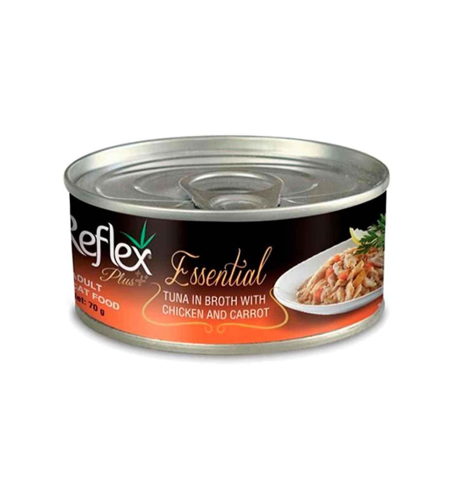 Reflex Plus Essential Pacific Tuna Adult Cat Canned Food 70 gr