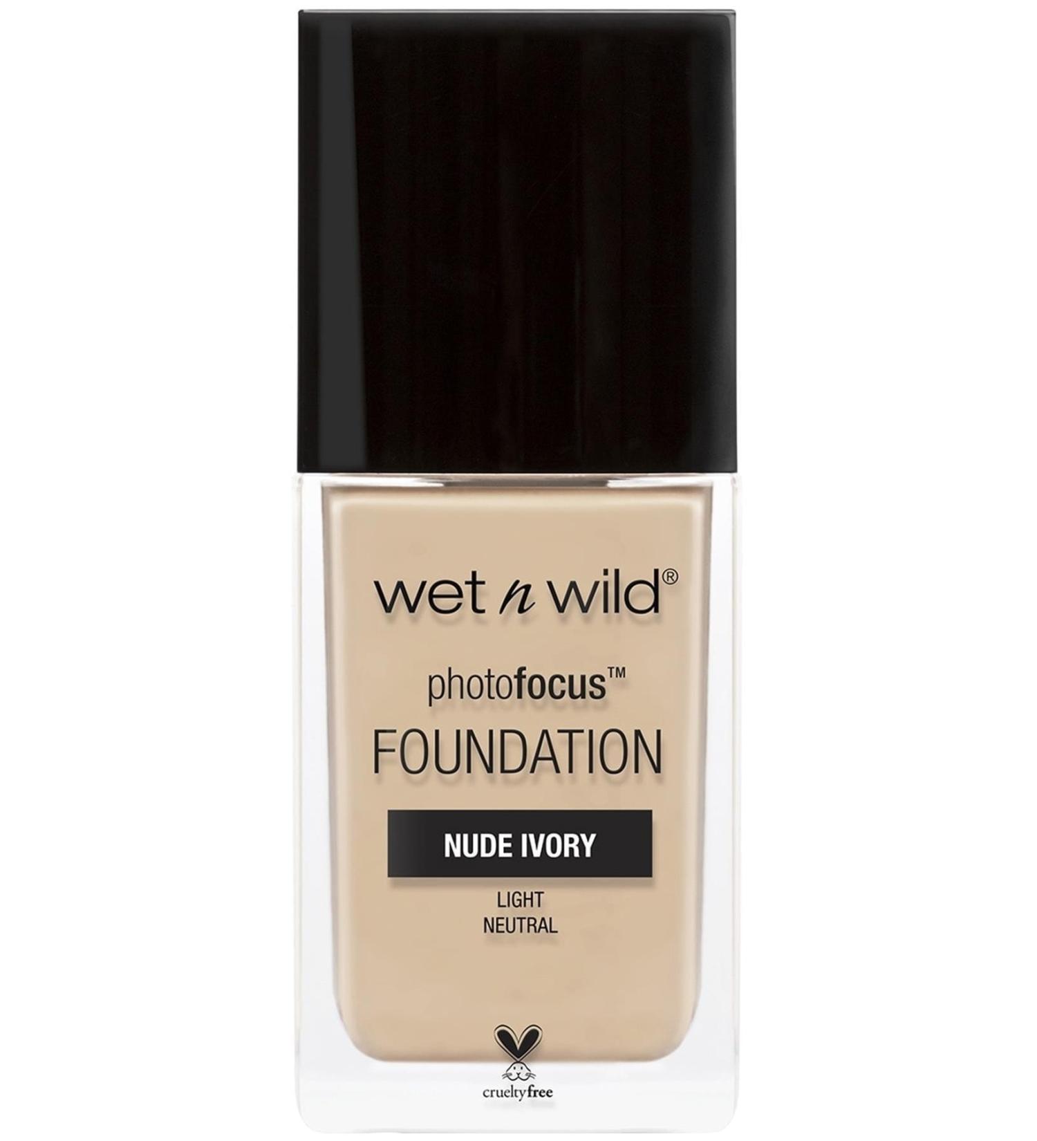 Wet N Wild Photo Focus Foundation Foundation Nude Ivory E363c - Buy Online on GoSupps.com