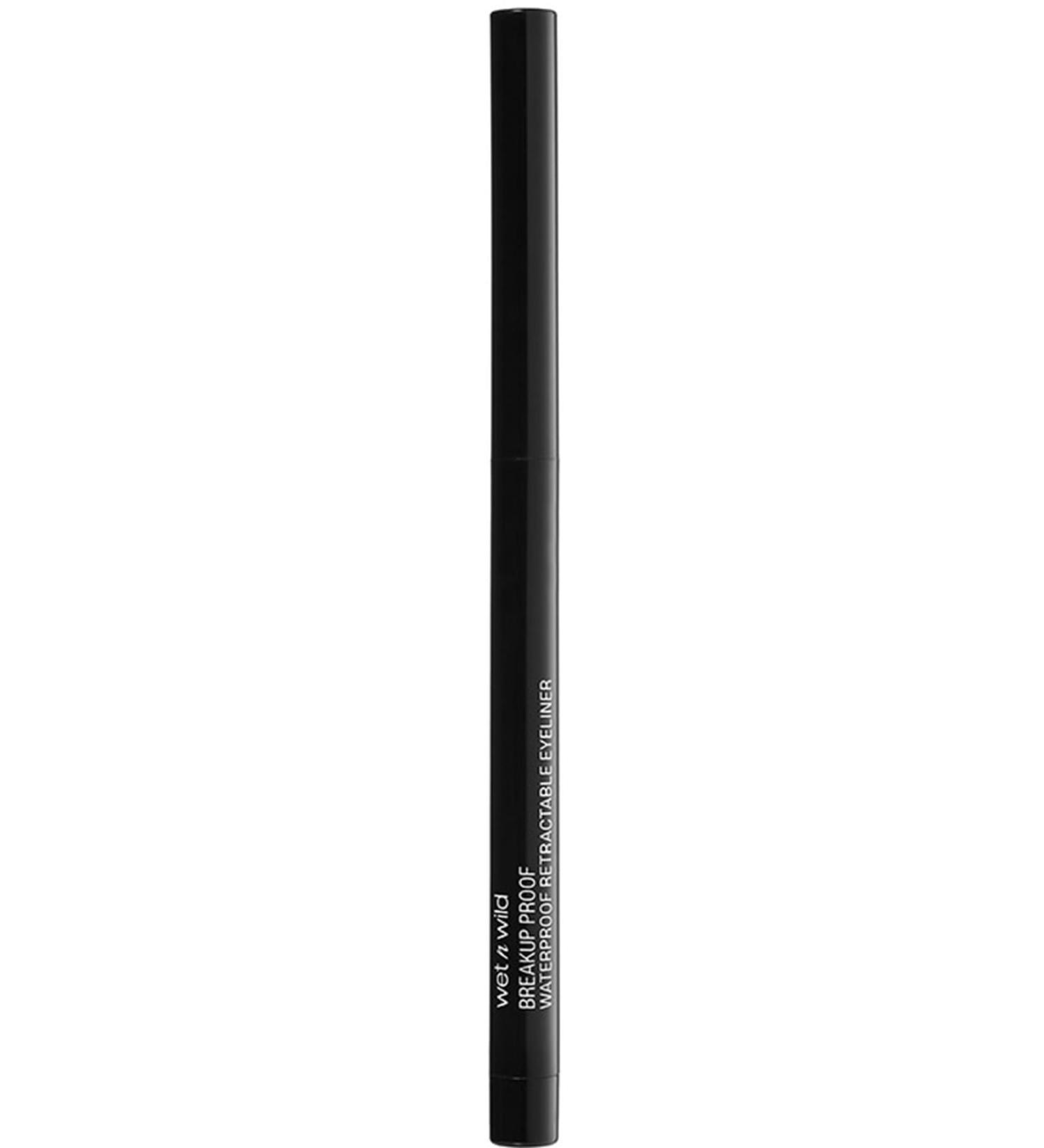 WET N WILD Retractable Waterproof Eye Pencil Blackest Black