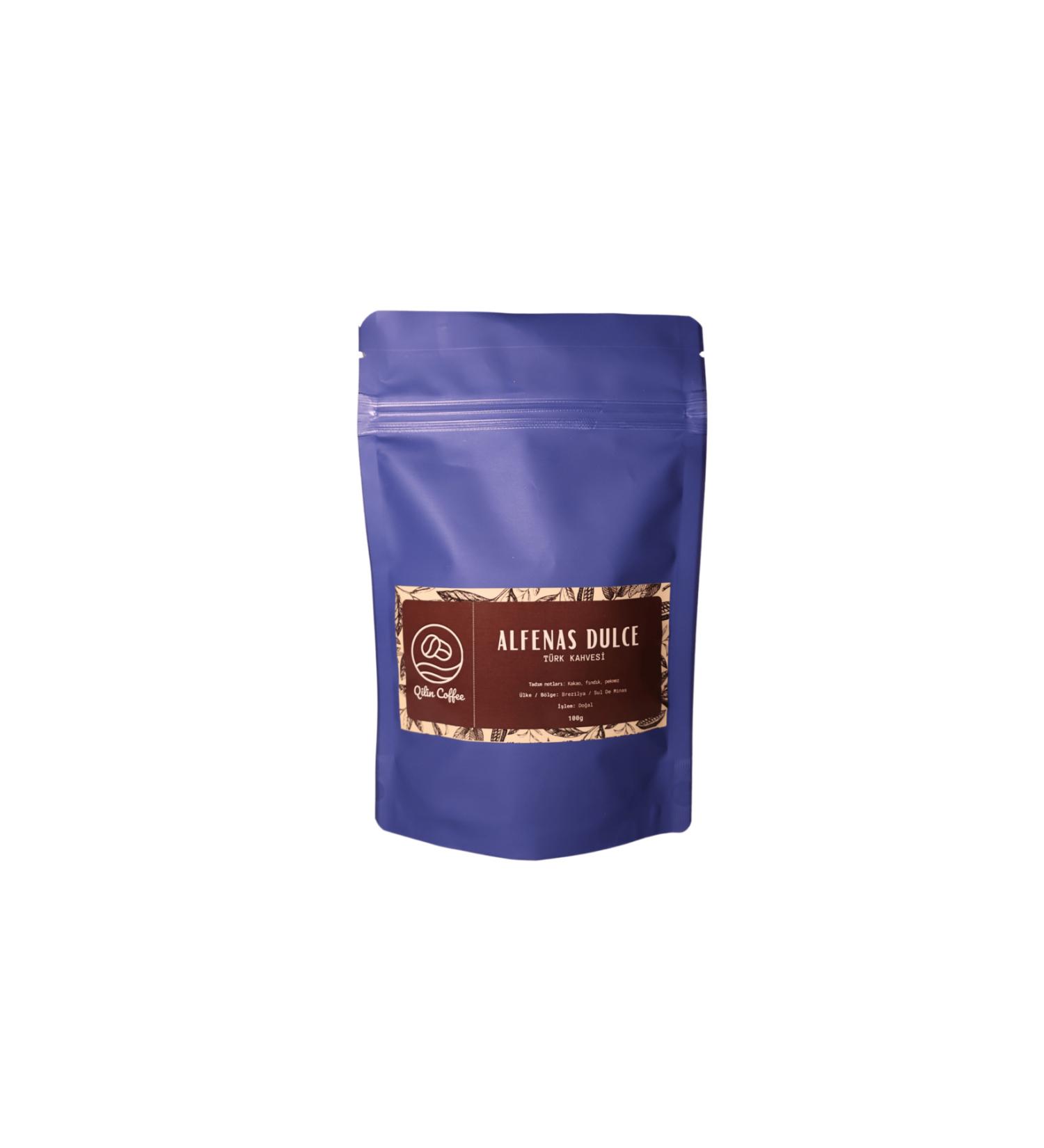 Qilin Coffee Alfenas Dulce 100 G Turkish Coffee