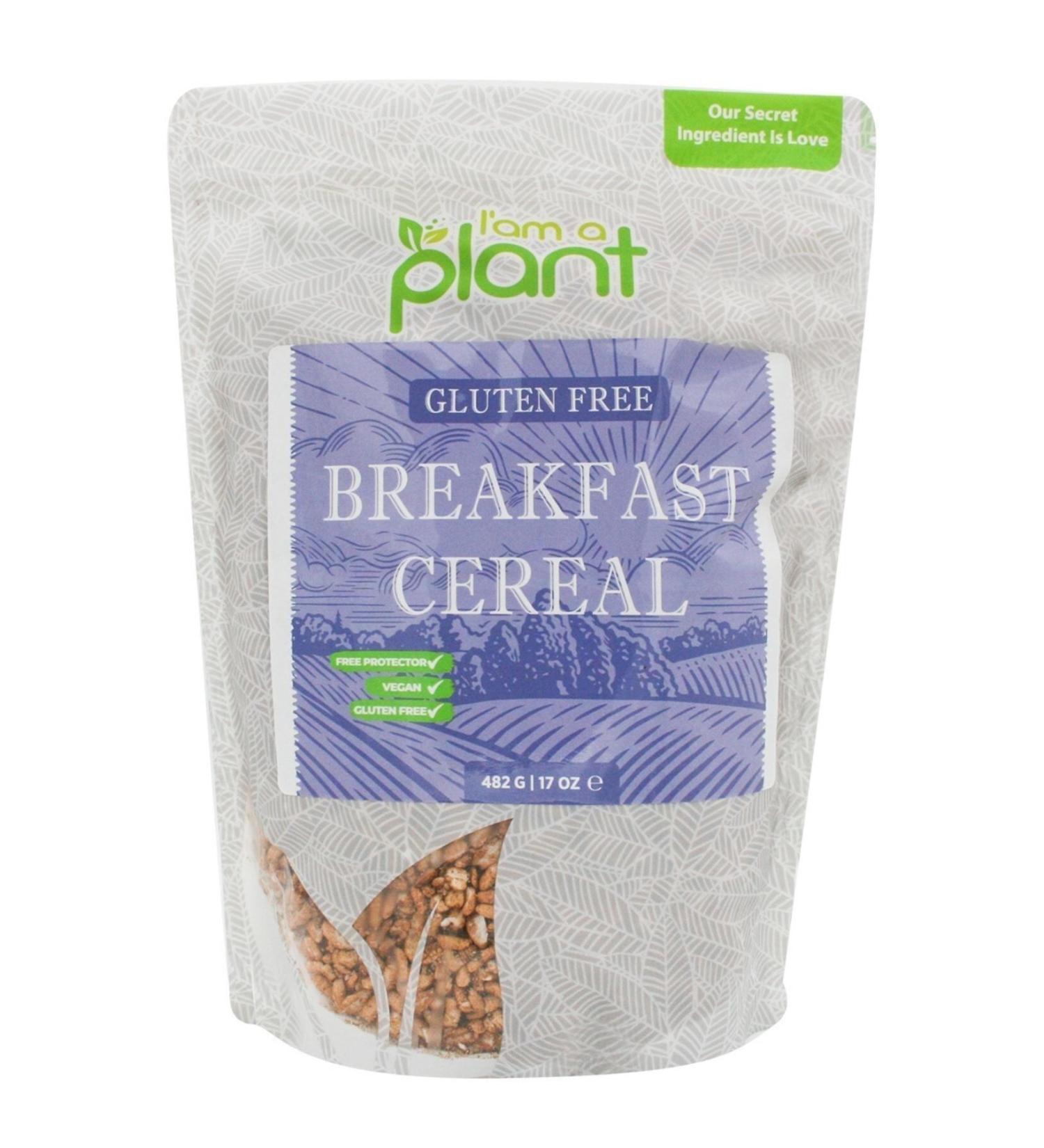 I am a plant Gluten-free Cocoa Rice Crisps Healthy Snack 482 gr - Buy Online on GoSupps.com