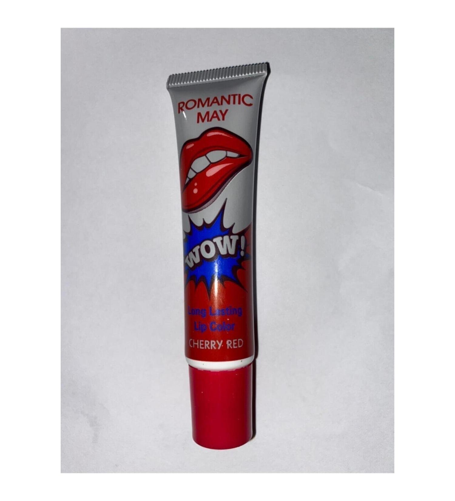 WOW Romantic Bear Peelable Lipstick Cherry Red 15 Gr