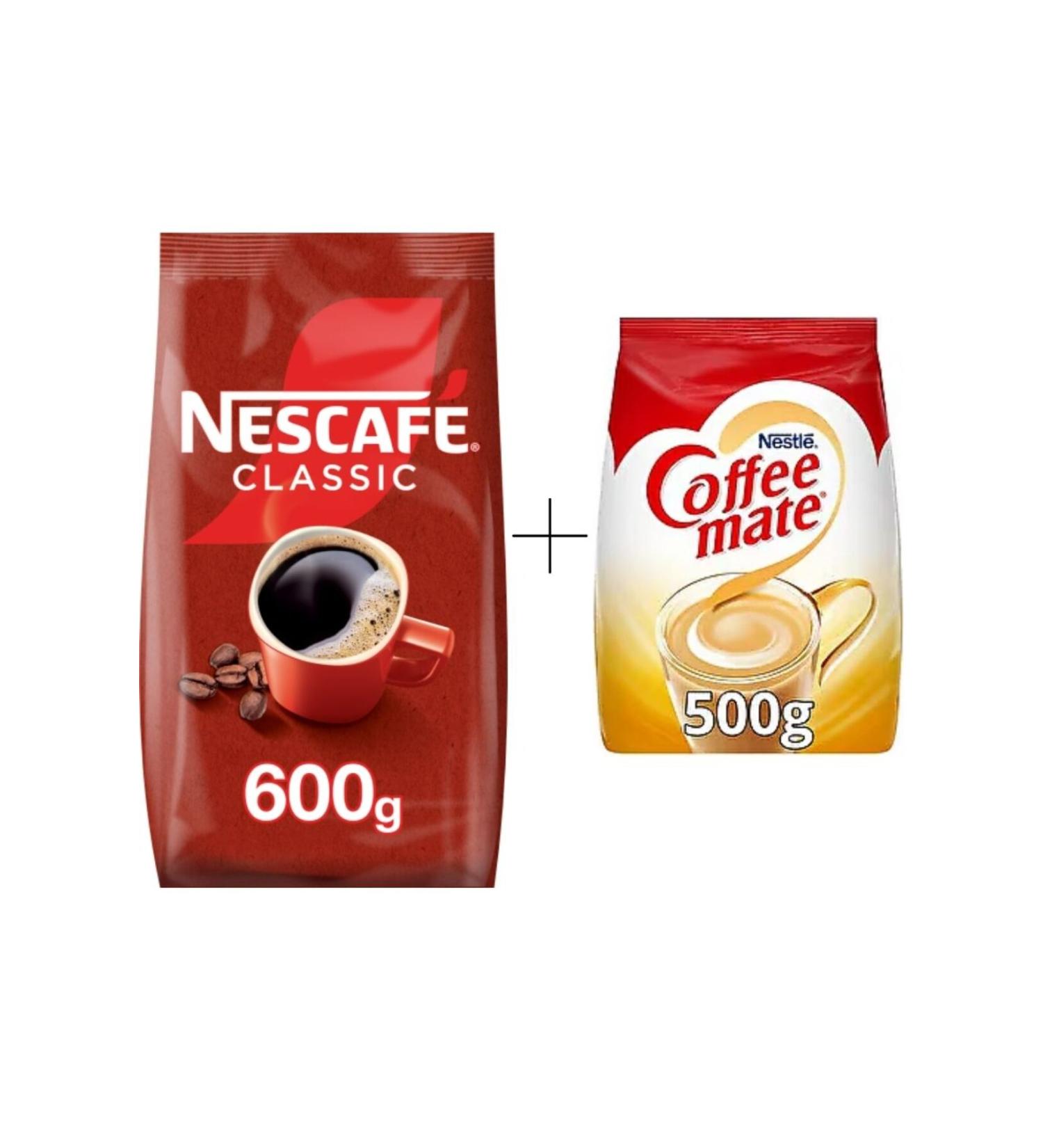 Nescafe Classic 600gr + Coffee Mate 500gr