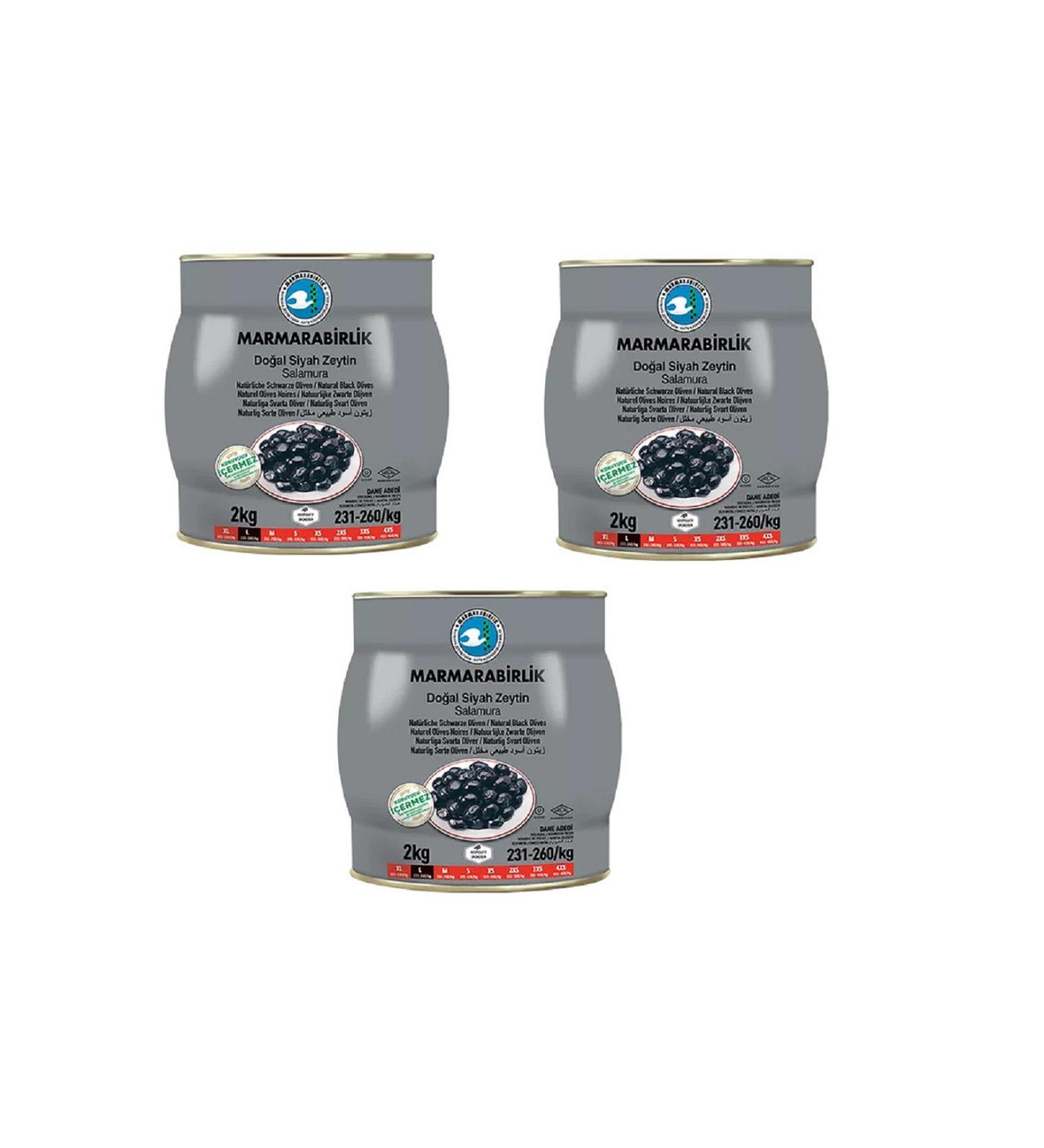 Marmarabirlik 2 KG. BRINE (S) NUMBER OF PIECES 291-320 - 3 Pieces