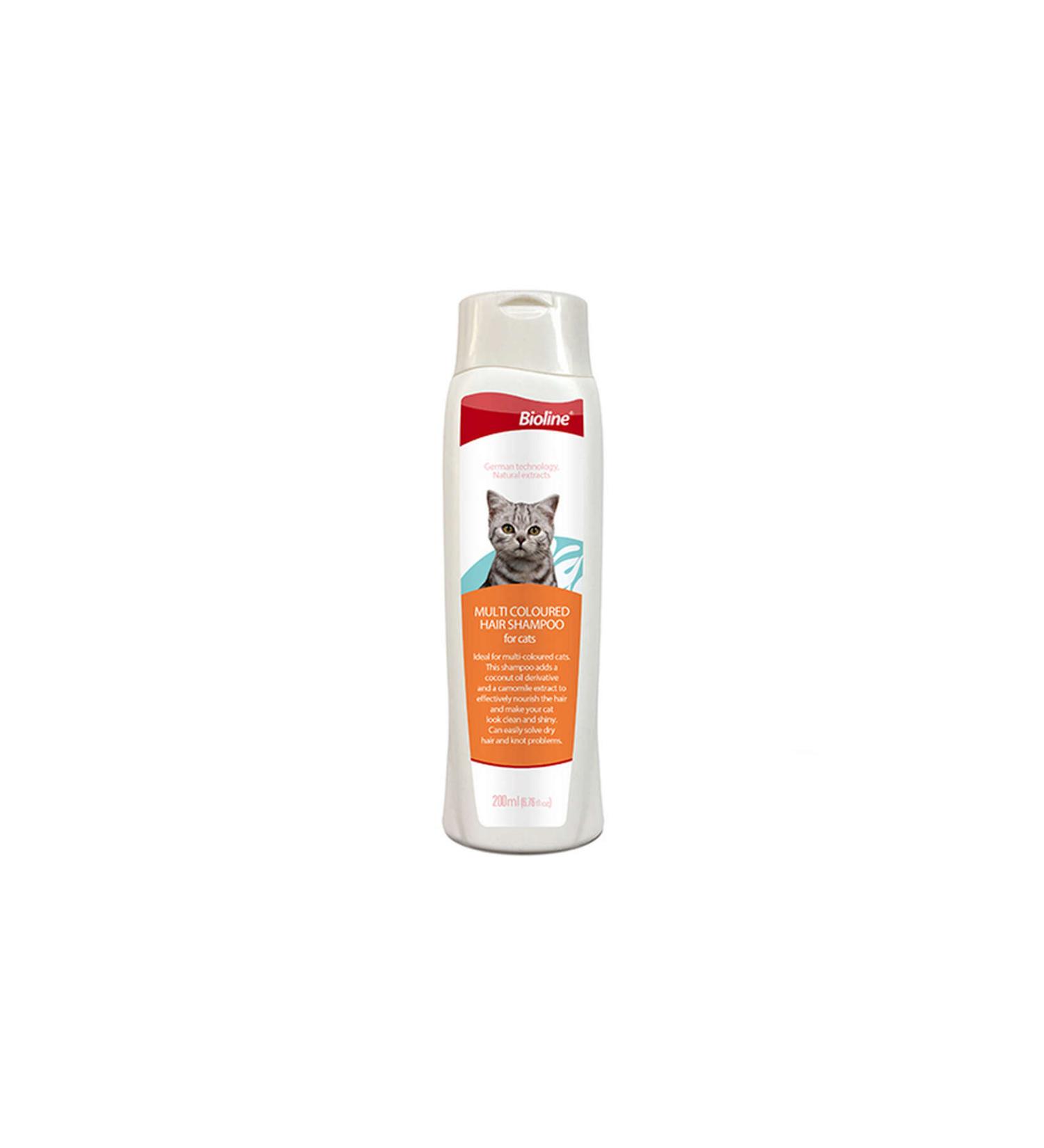 Bioline Cat Shampoo. For Multicolored Cats 200 ml 141036