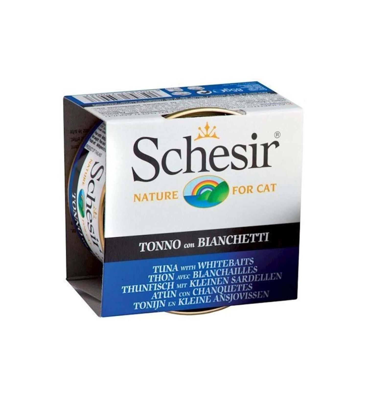 Schesir C137 Jelly Tuna and Chicken Jelly Cat Canned Food 85 gr