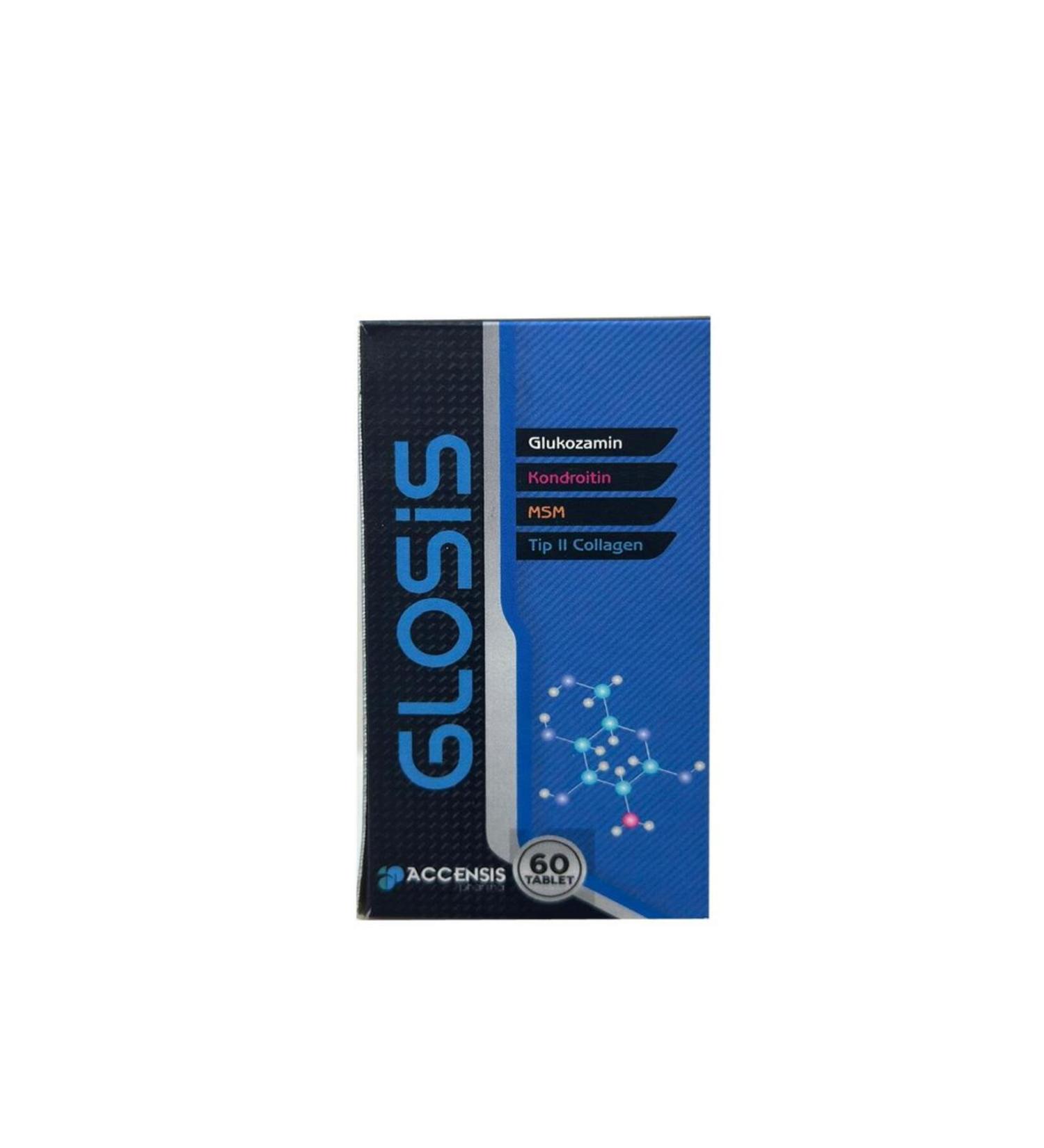 RIBO GEN Glosis MSM Type II Collagen 60 Tablets