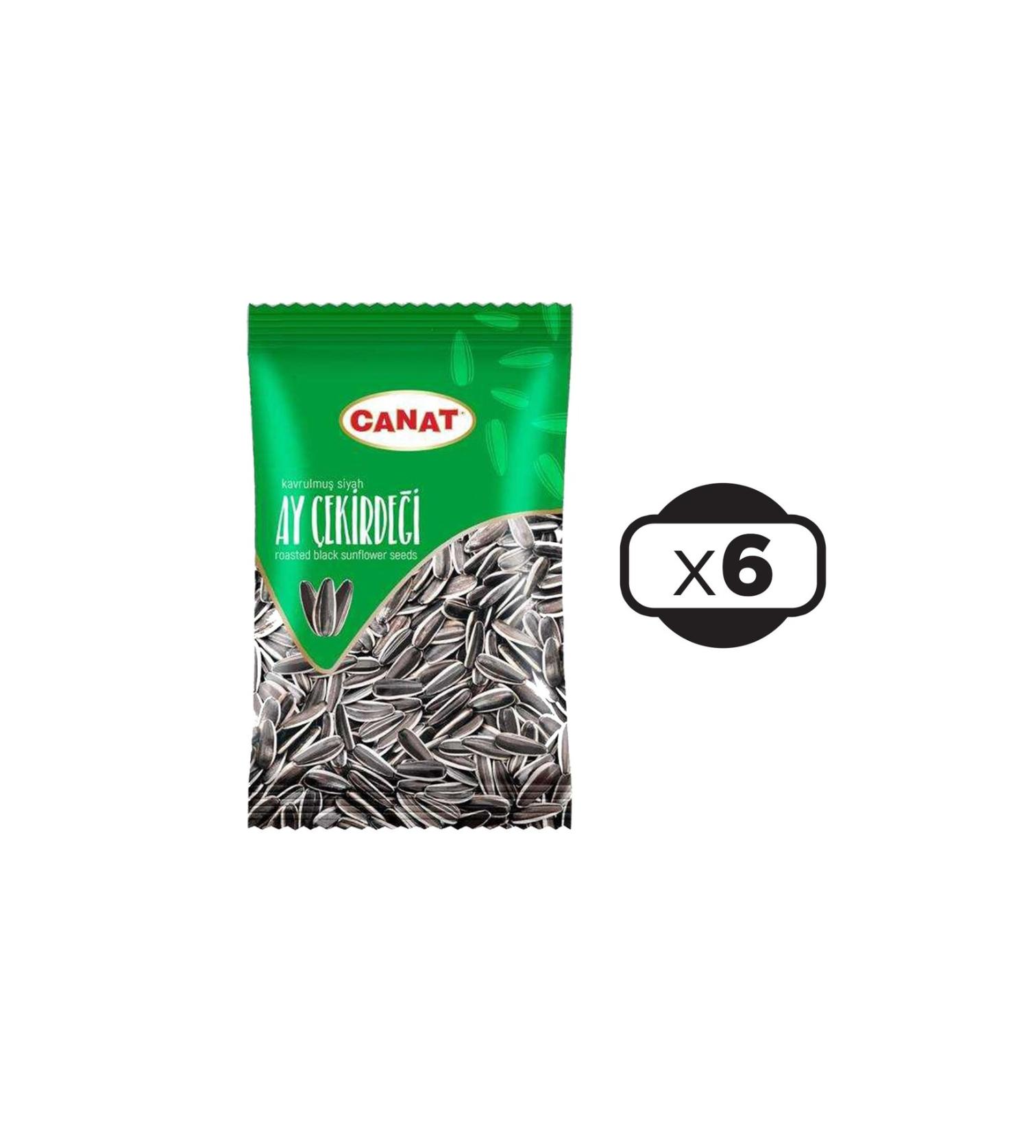 canat Sunflower Black 200 gr x 6 Pieces