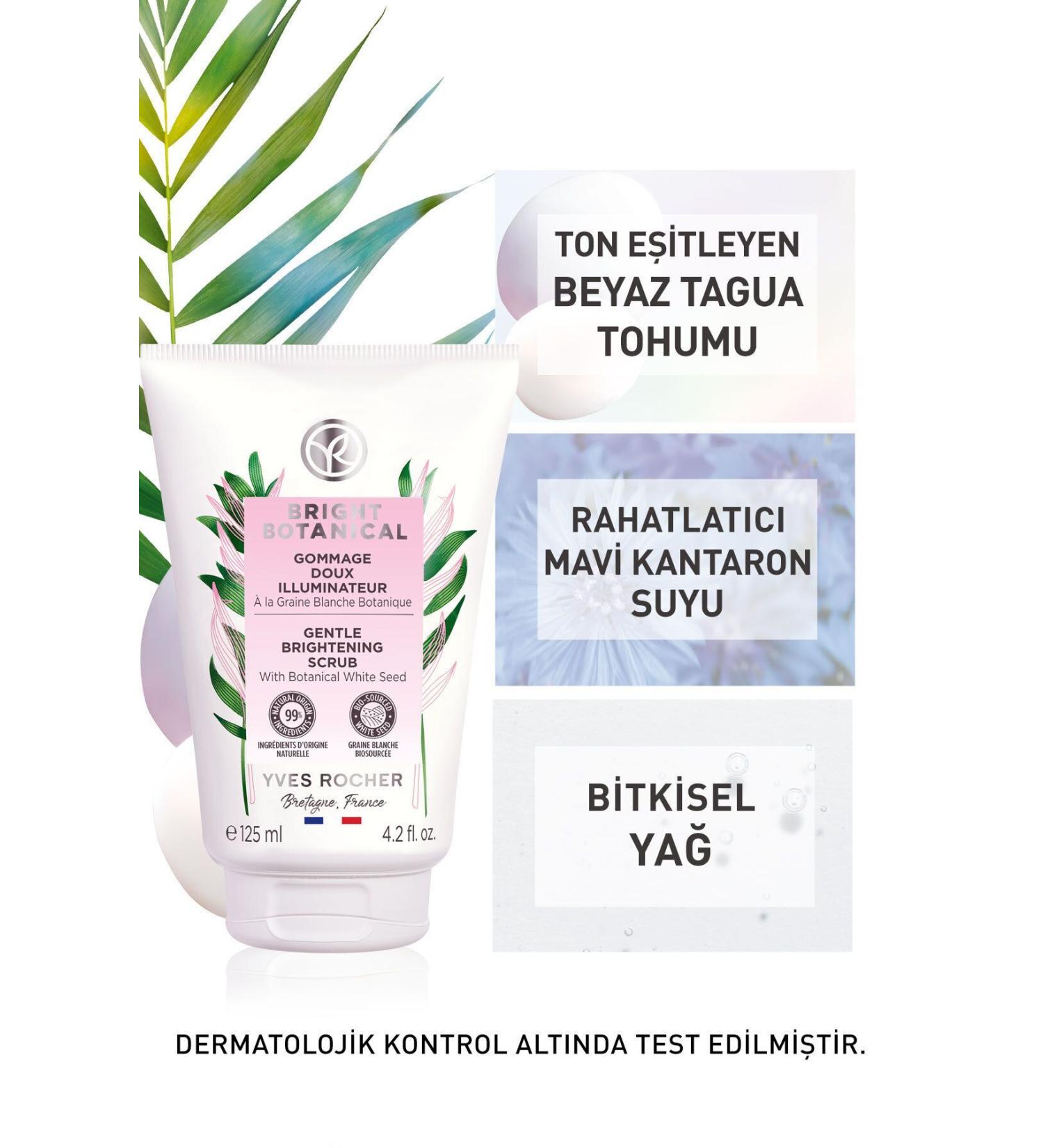 Yves Rocher Anti-Stain and Anti-Wrinkle Herbal Complex Care Bright Botanical - Face Peeling-125ml - Buy Online on GoSupps.com