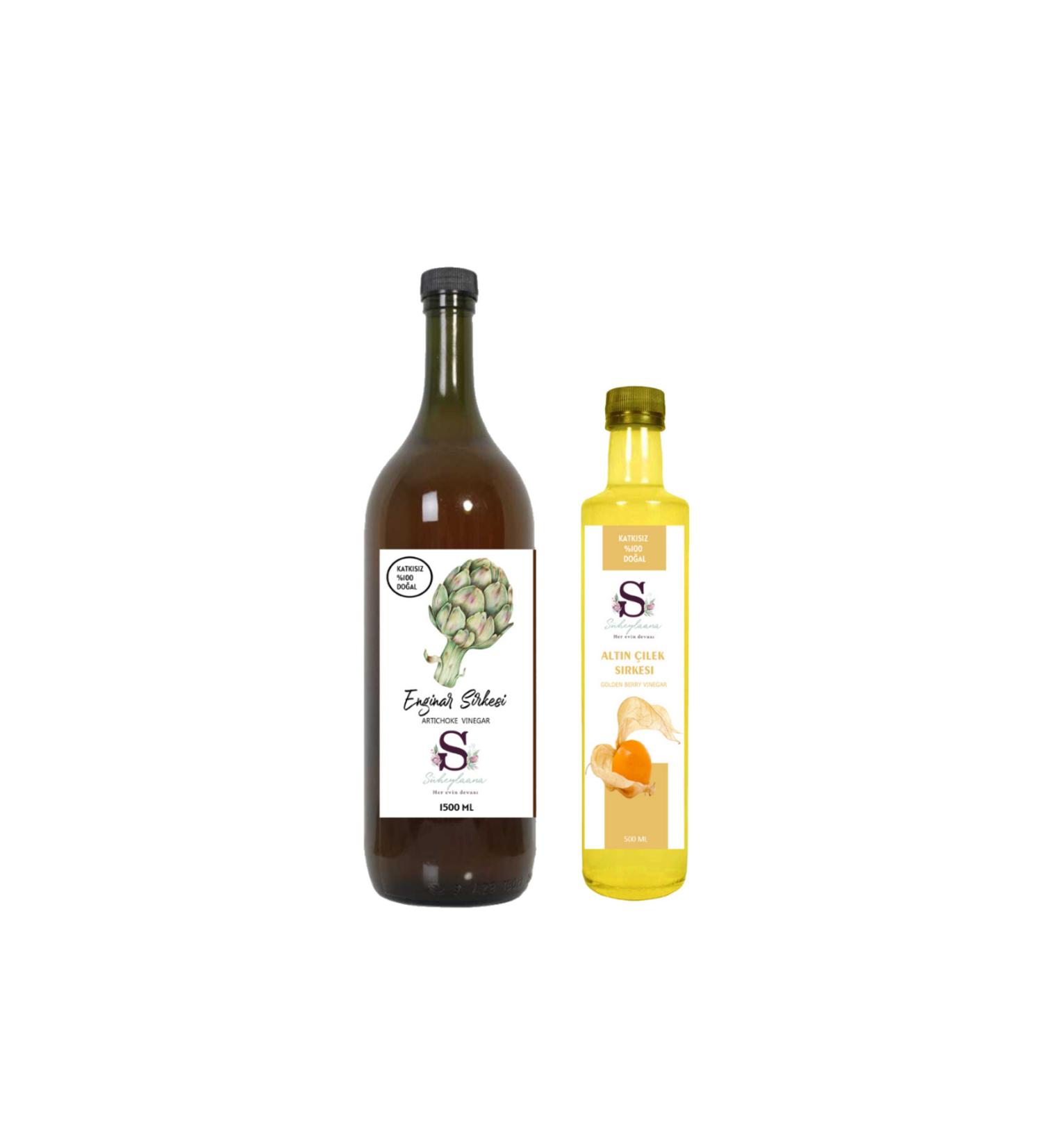 LifEffect CRUNCHY EXTRACT 700 GRAM & APPLE VINEGAR 500 ML & HAWK TREE VINEGAR 500 ML - Buy Online on GoSupps.com
