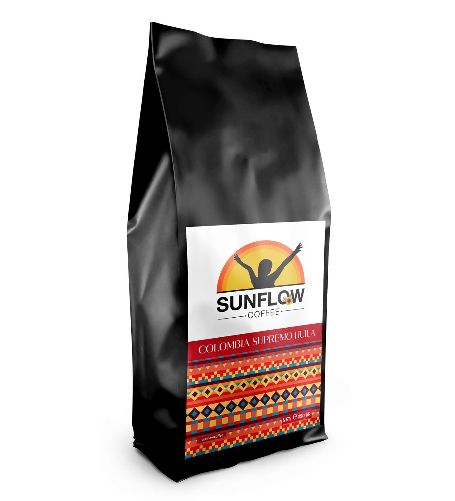 Sunflow Coffee Colombia Supremo 250 gr Colombian Regional Filter Coffee