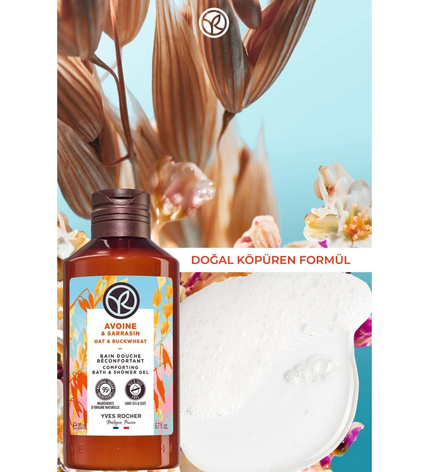 Yves Rocher Revitalizing Coconut Prebiotic Care Oil - Vegan-100 ml + LaRochePosay Gel - Buy Online on GoSupps.com
