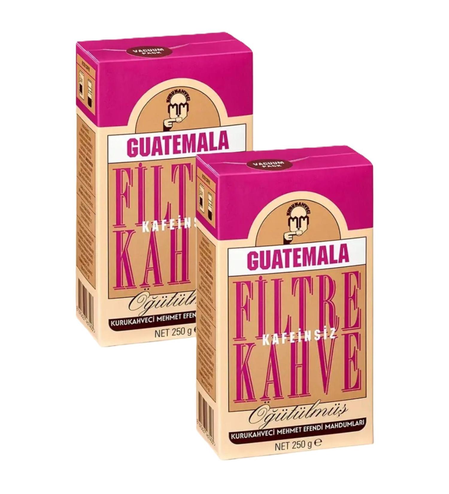 Mehmet Efendi Guatemala Filter Coffee 250 gr - 3 Pieces